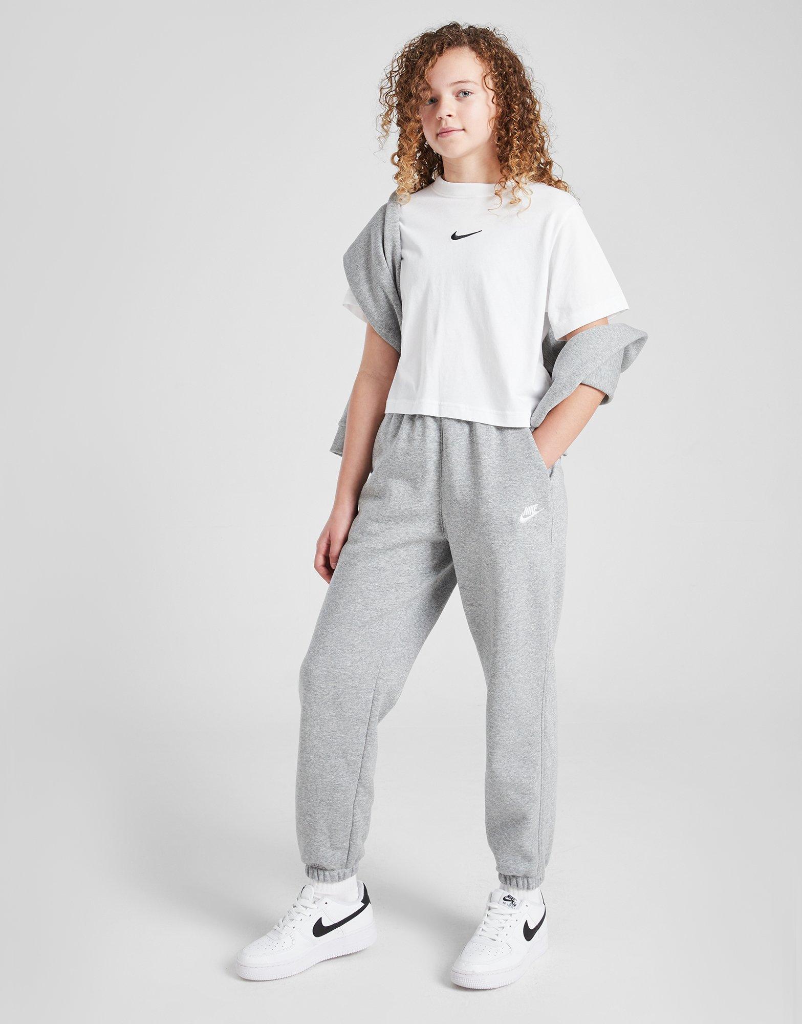 Nike Girls Sportswear Club Fleece Joggers Junior Blanc JD Sports France