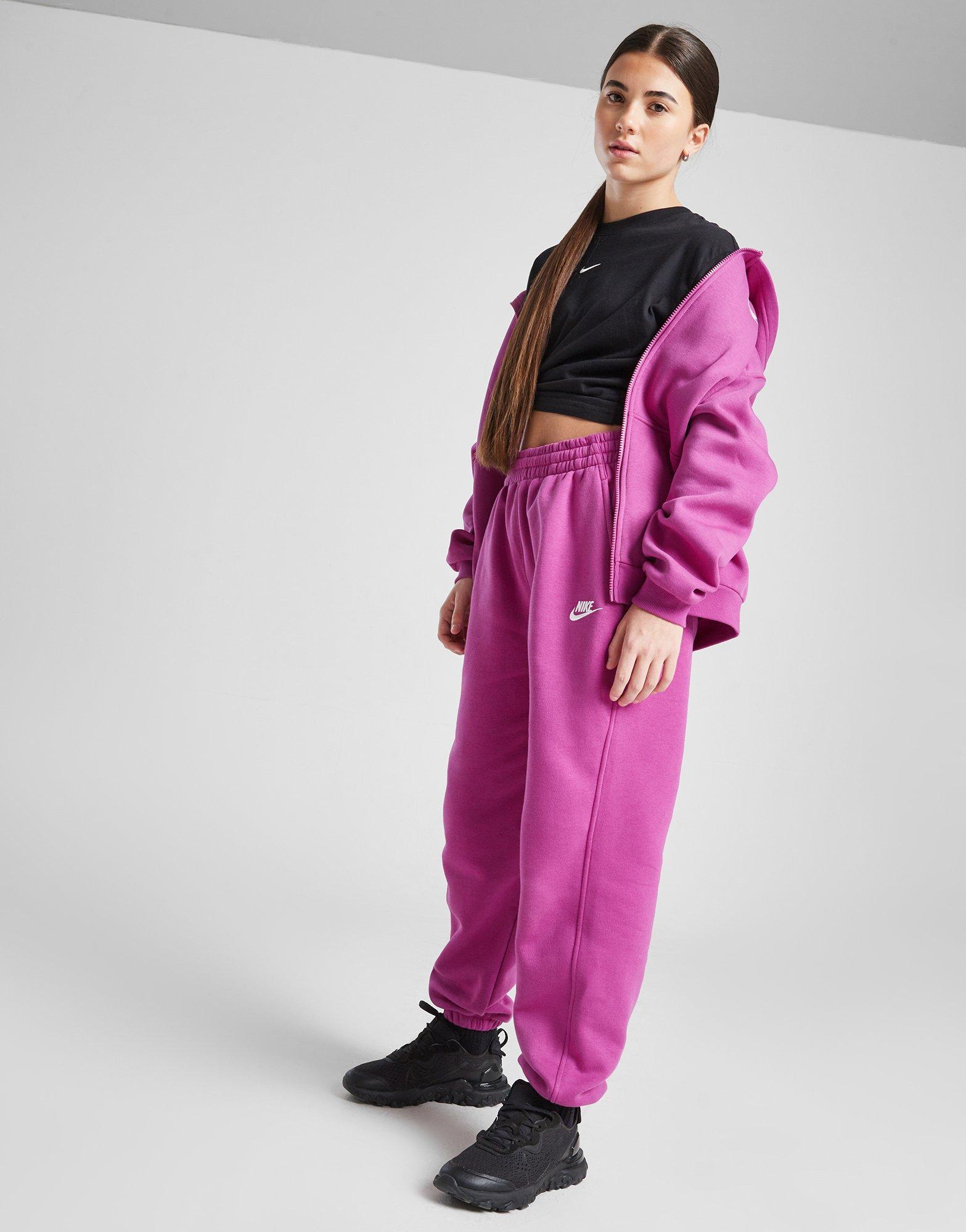 Nike Girls' Club Full Zip Oversized Hoodie Junior