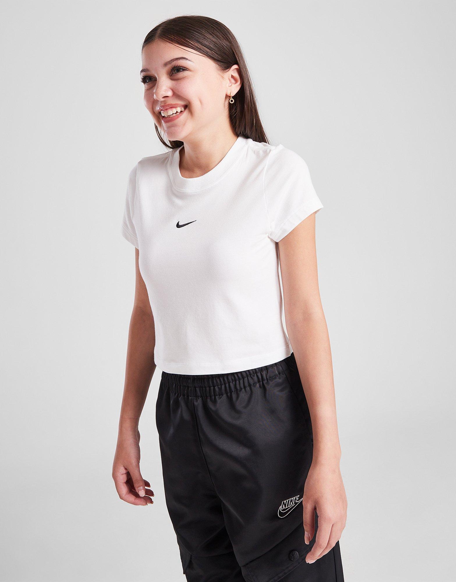 Nike Girls' Sportswear Crop T-Shirt Junior