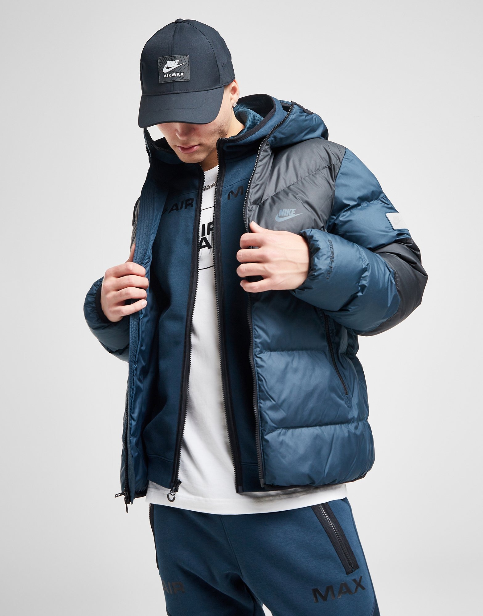 Nike mens bubble jacket sale