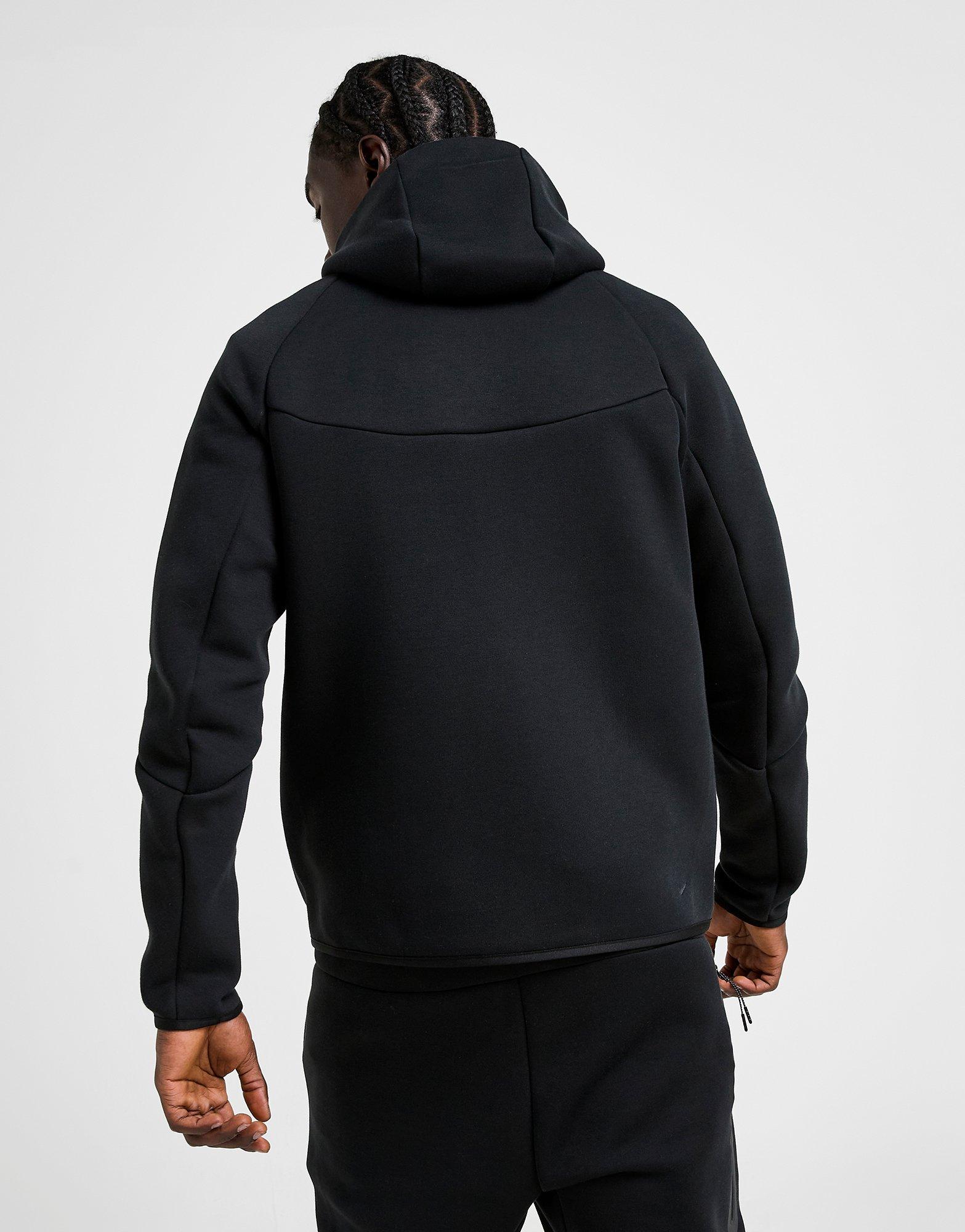 Nike Tech Windrunner herenjack van fleece met rits over de hele lengte Tech