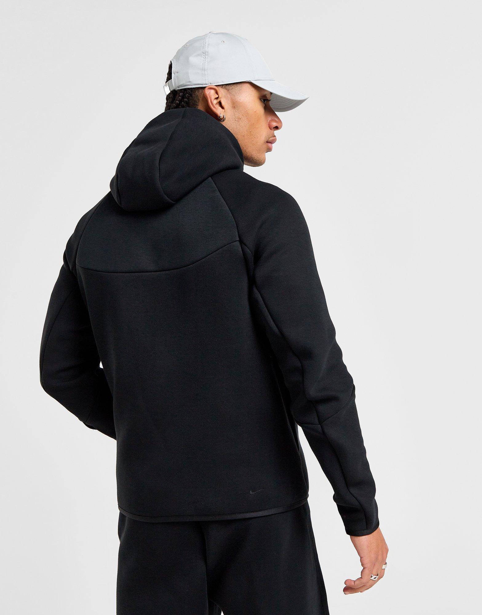 Nike Tech Windrunner herenjack van fleece met rits over de hele lengte Tech