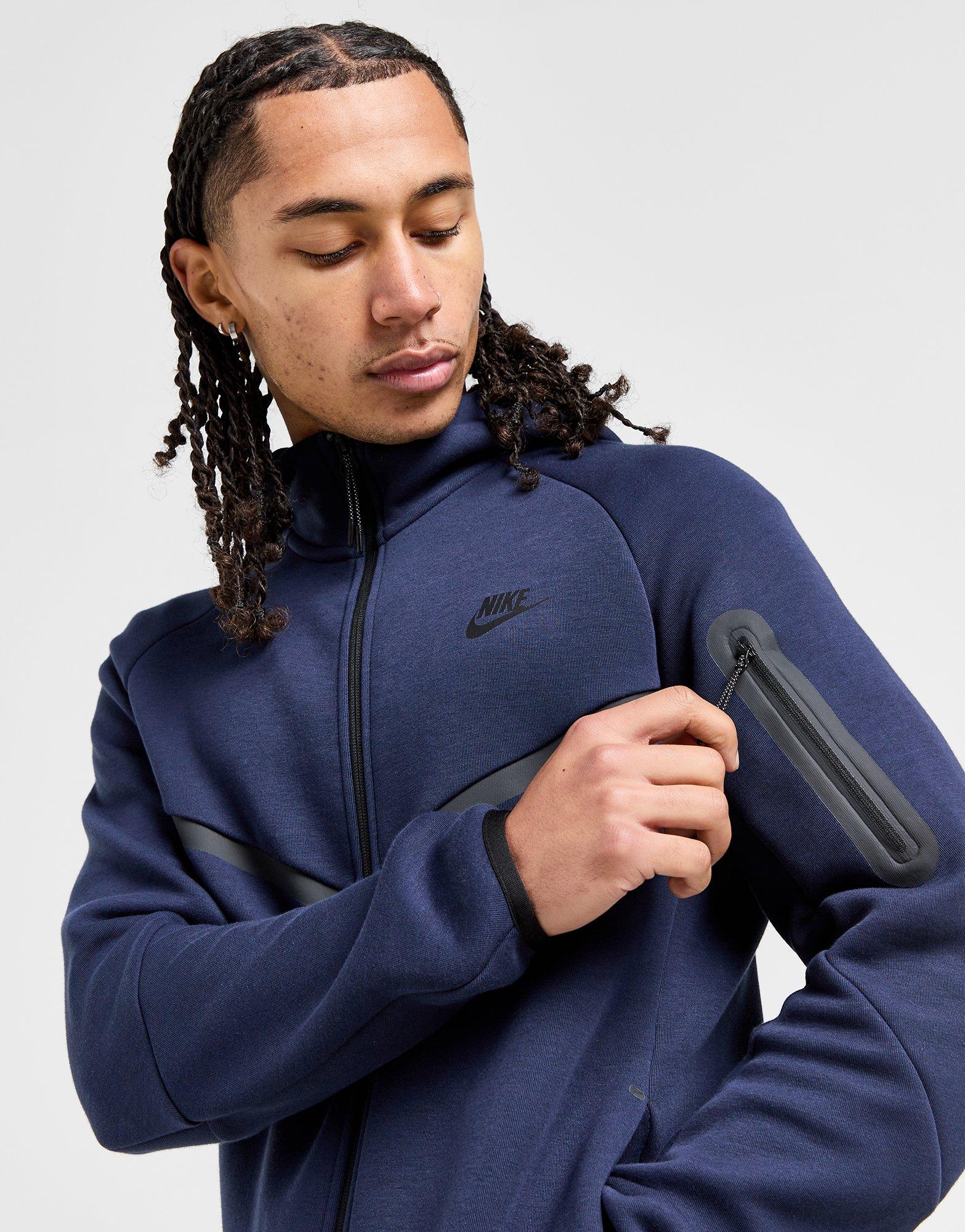 Nike Felpa con Cappuccio Full Zip Tech Fleece