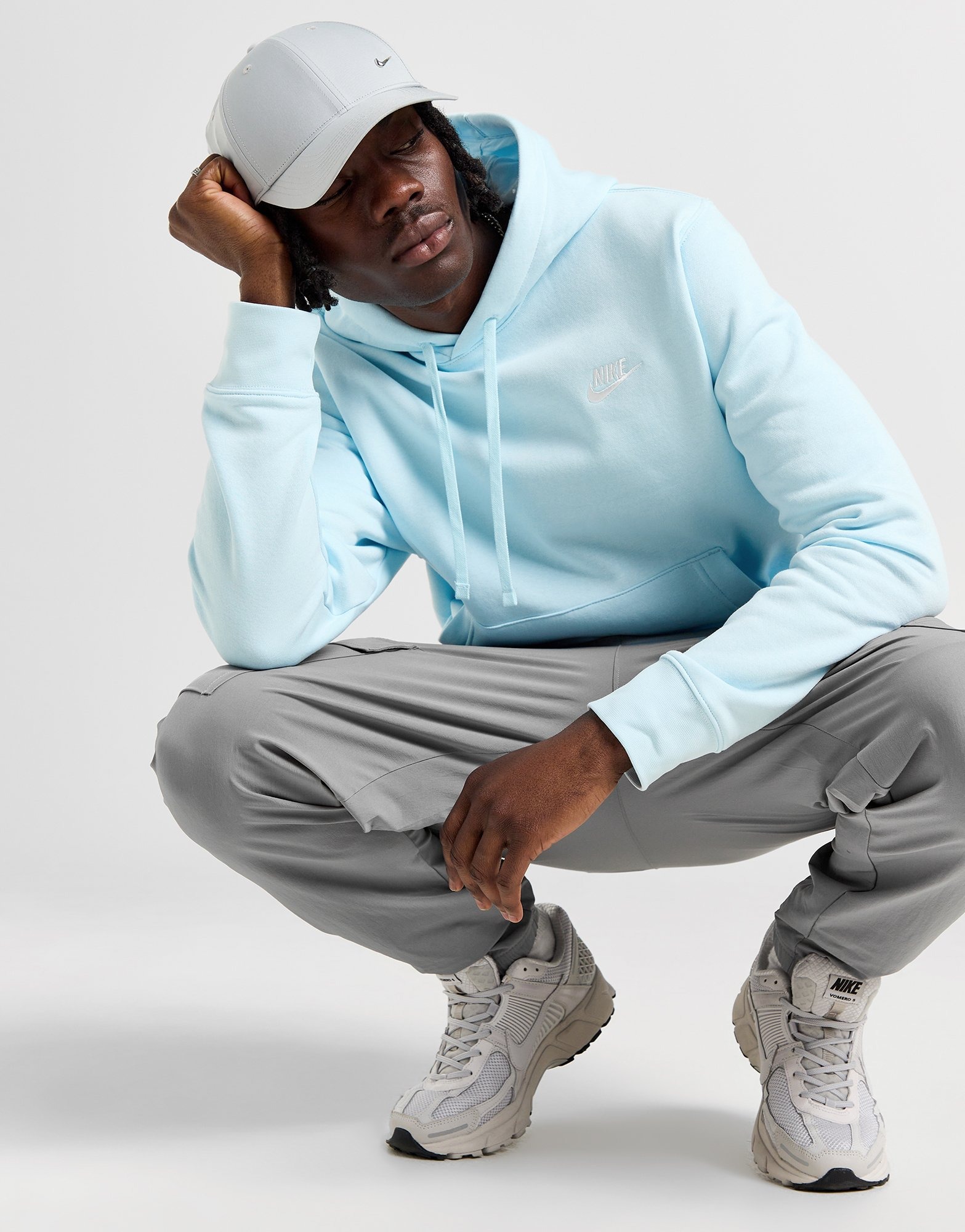 Blue Nike Foundation Hoodie JD Sports Ireland