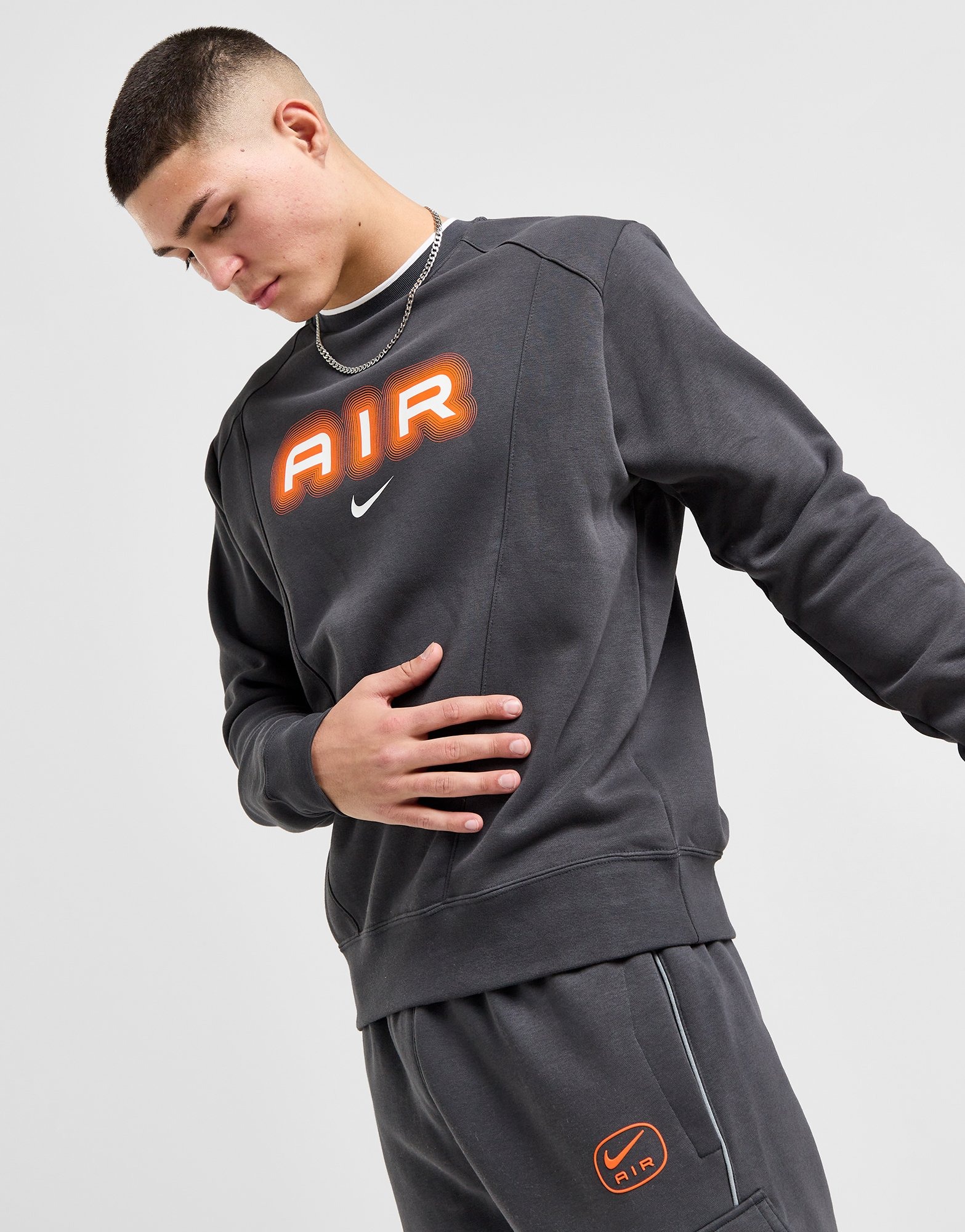 Nike flight sweatshirt hotsell