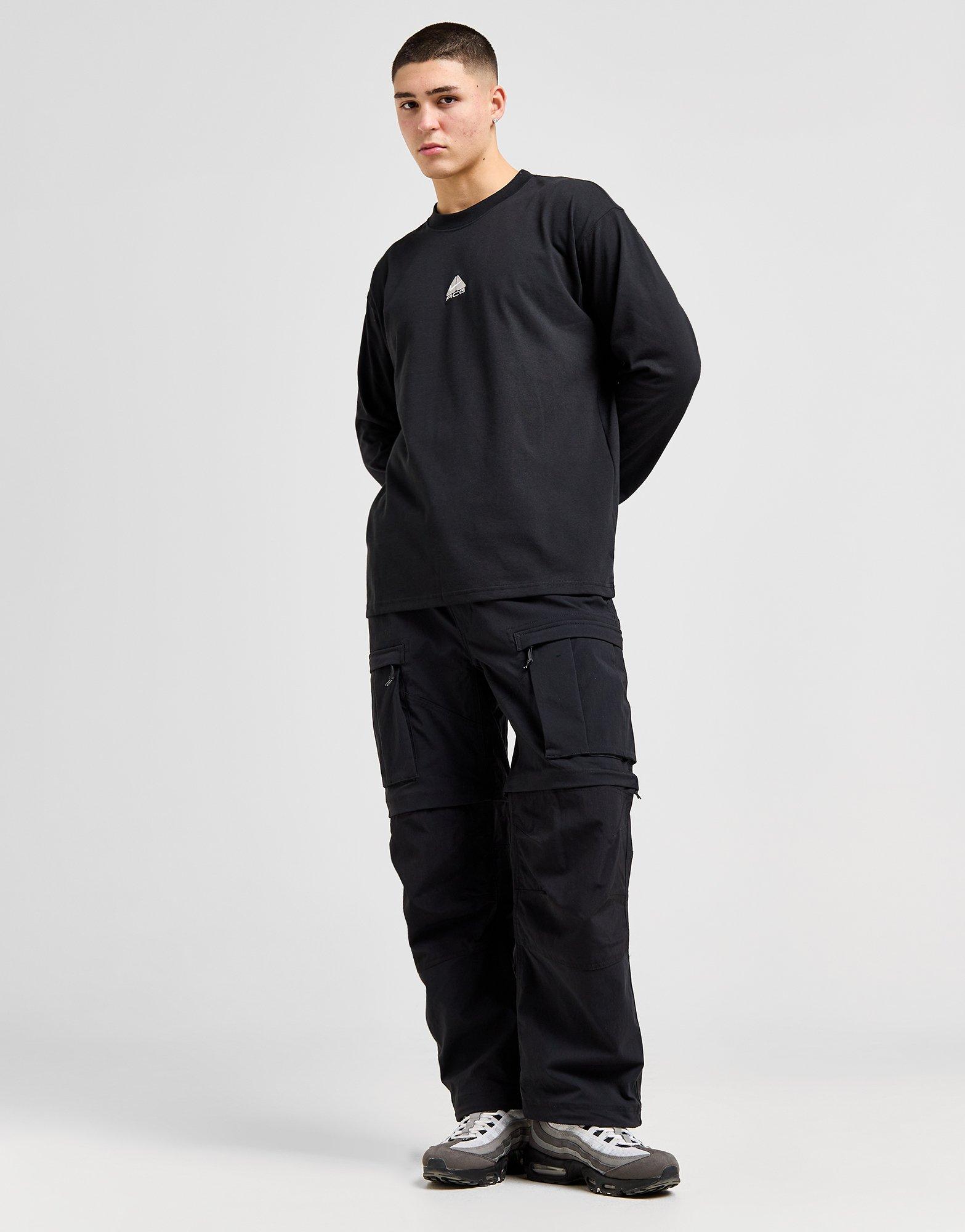 Black Nike ACG Lungs Long Sleeve T-Shirt - JD Sports Global