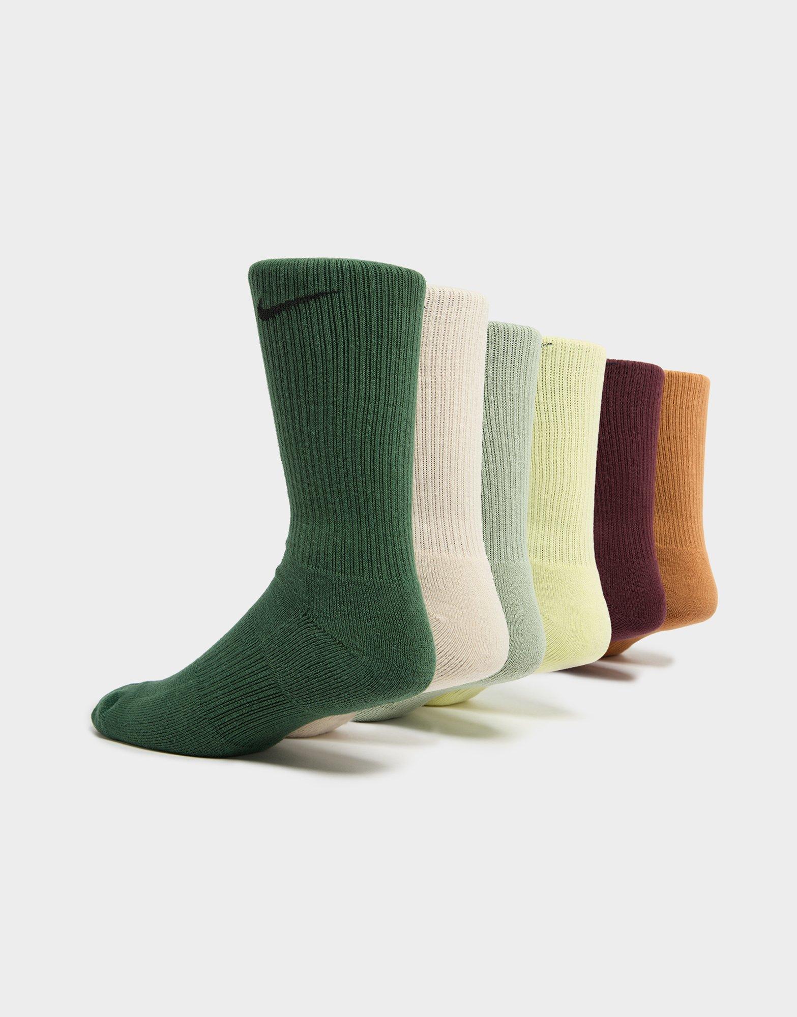Nike 6-Pack Everyday Cushioned Training Crew Socks
