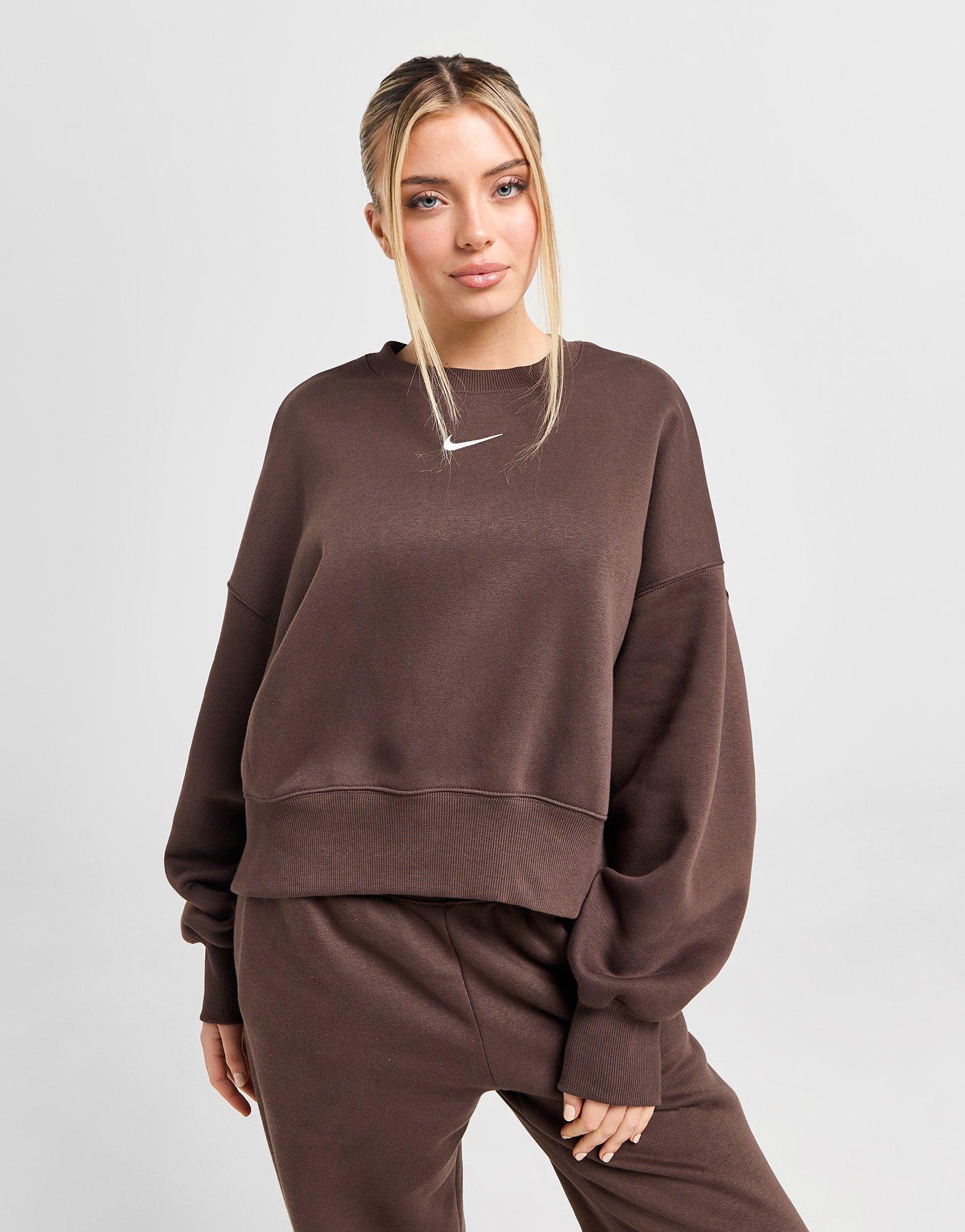 Nike Phoenix Oversized Crop Crew Sweatshirt