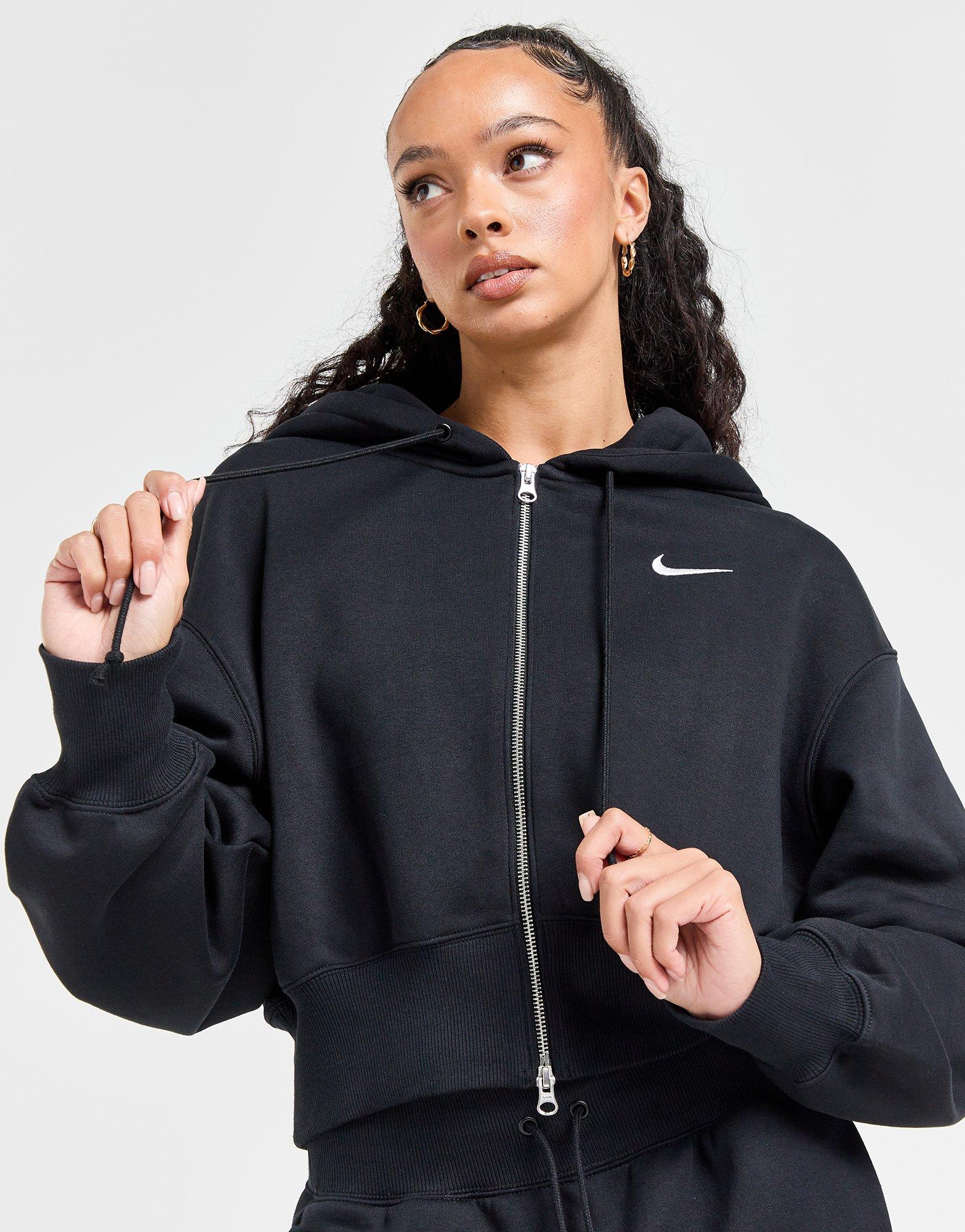 Nike Sudadera con capucha Phoenix Crop Zip