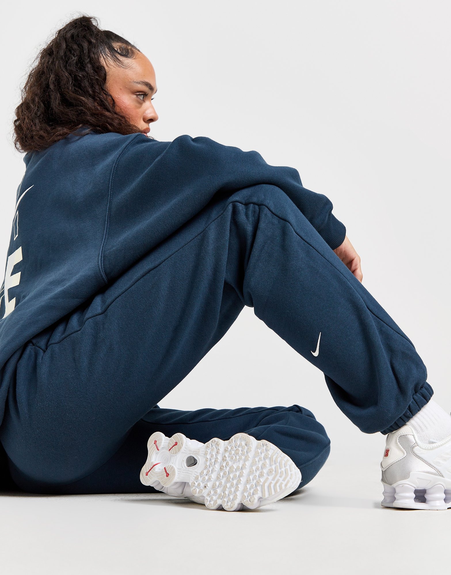 swoosh joggers