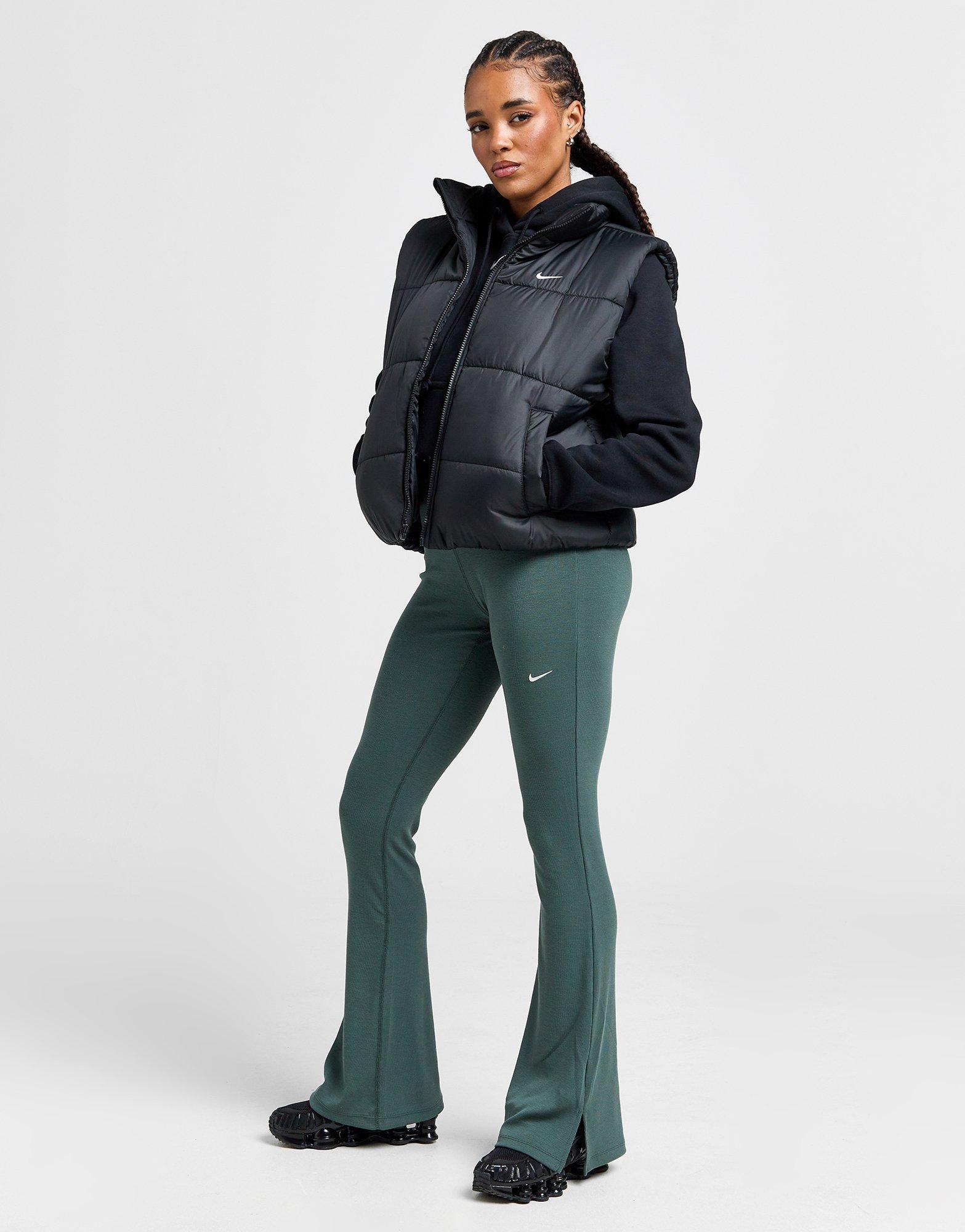 Nike Chill Knit Rib Flared Leggings