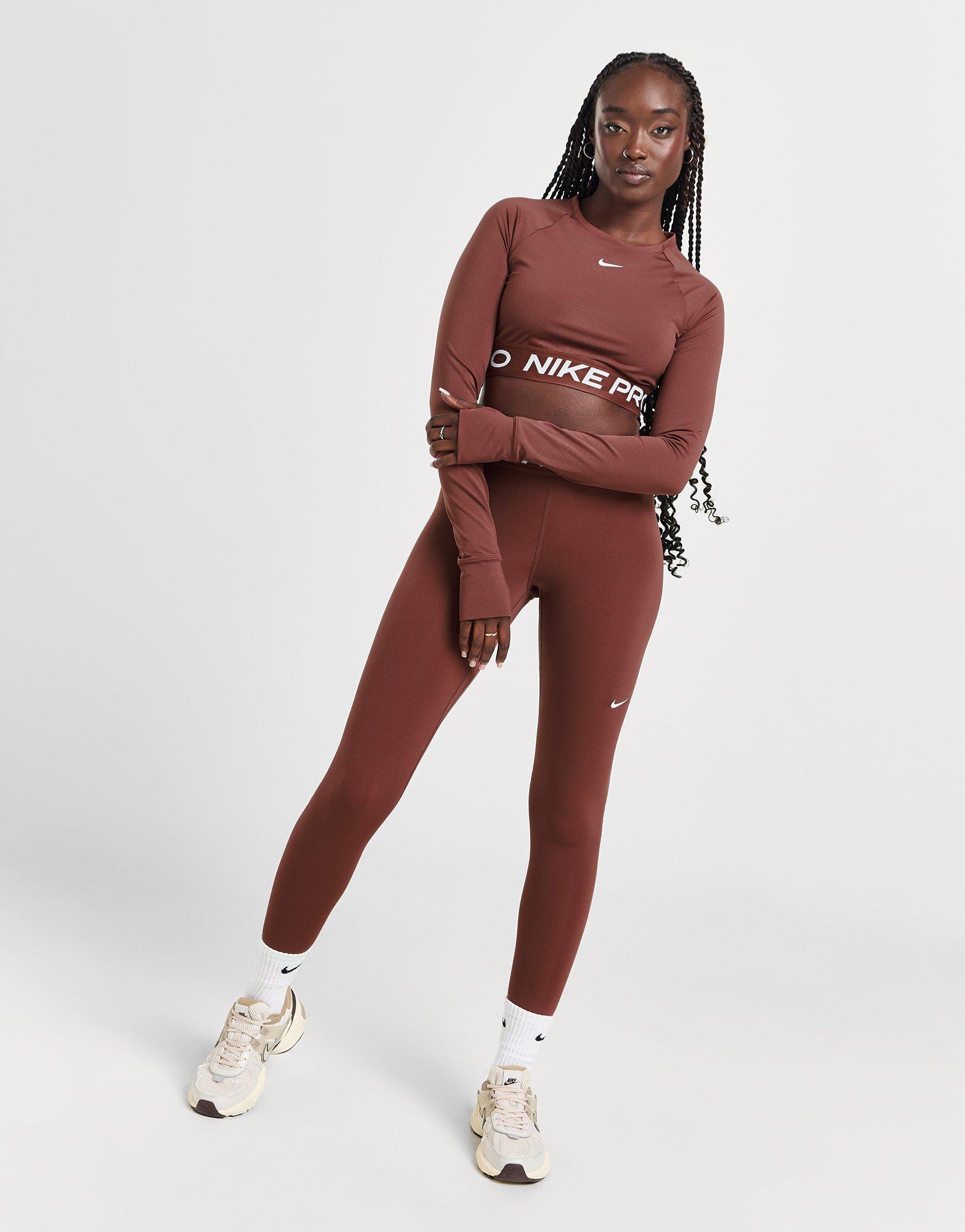 Nike Pro Long Sleeve Cropped Top