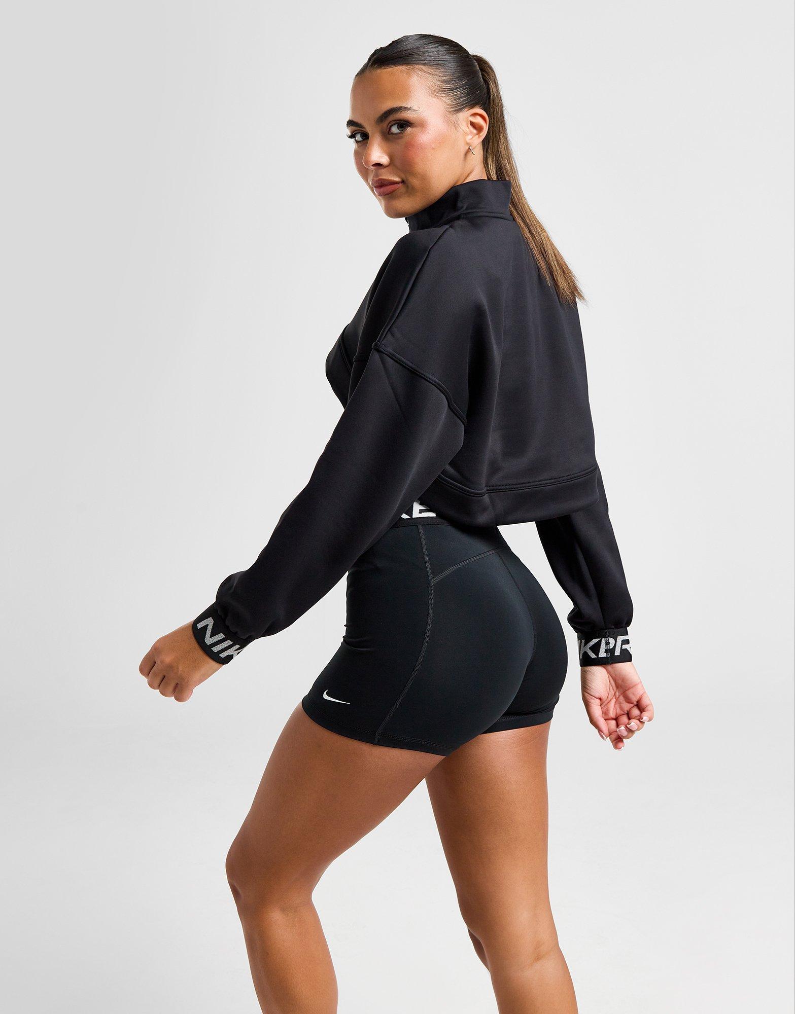 Nike Pro Cutout Fleece Top