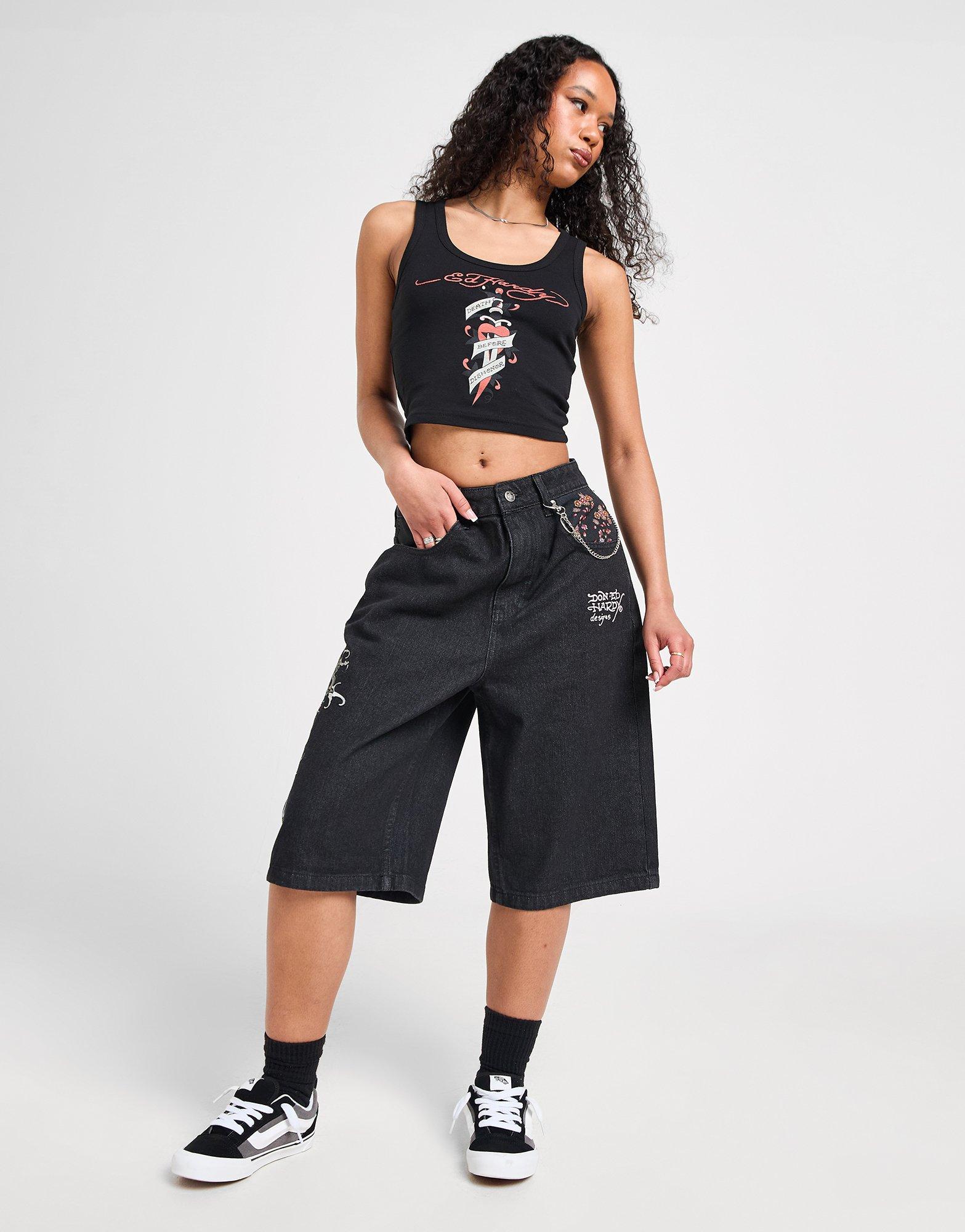 Ed Hardy Dagger Rib Tank Top