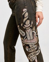 Ed Hardy Dagger Straight Jeans