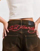 Ed Hardy Dagger Wide Jeans