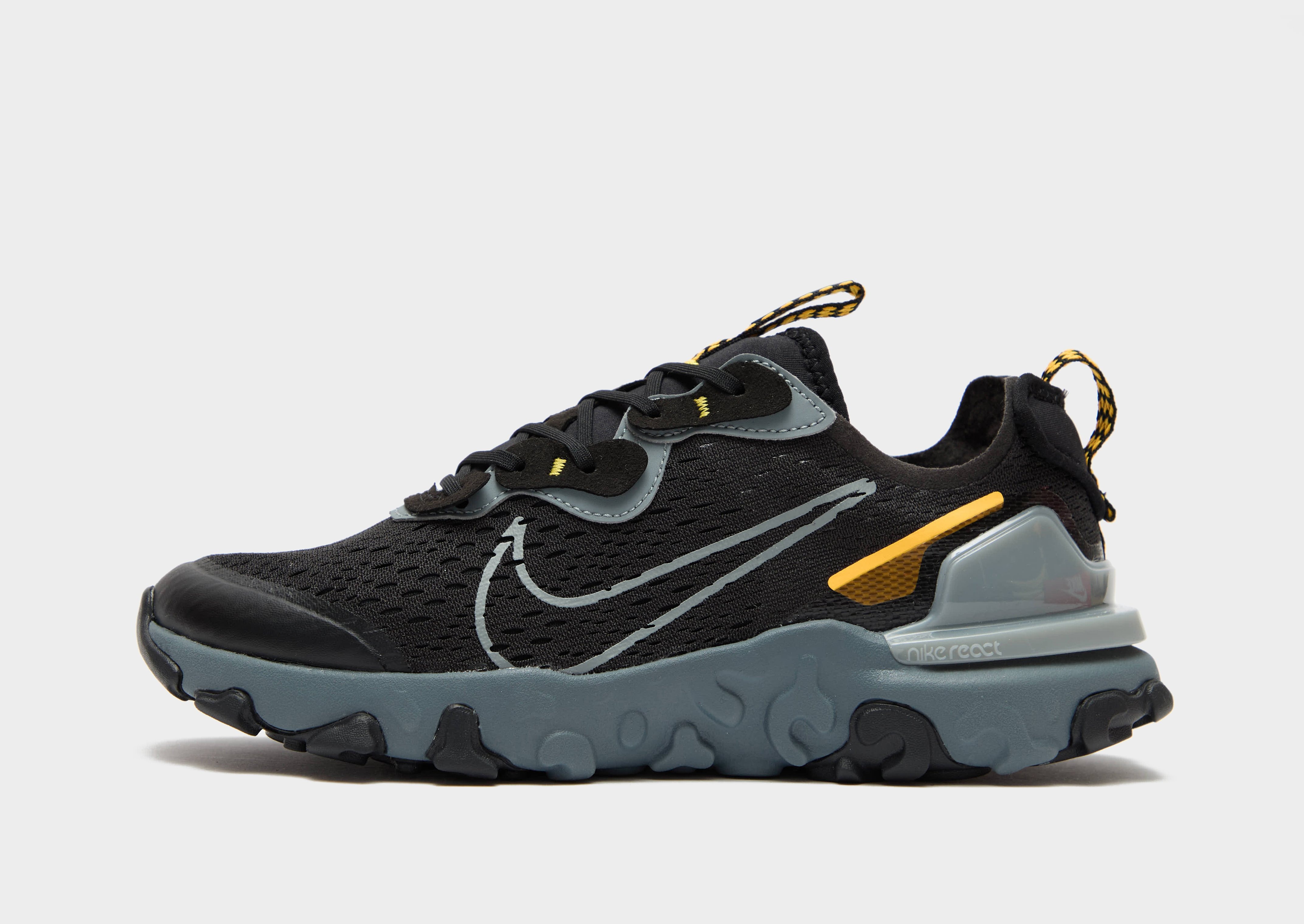 Black Nike React Vision Junior JD Sports Global