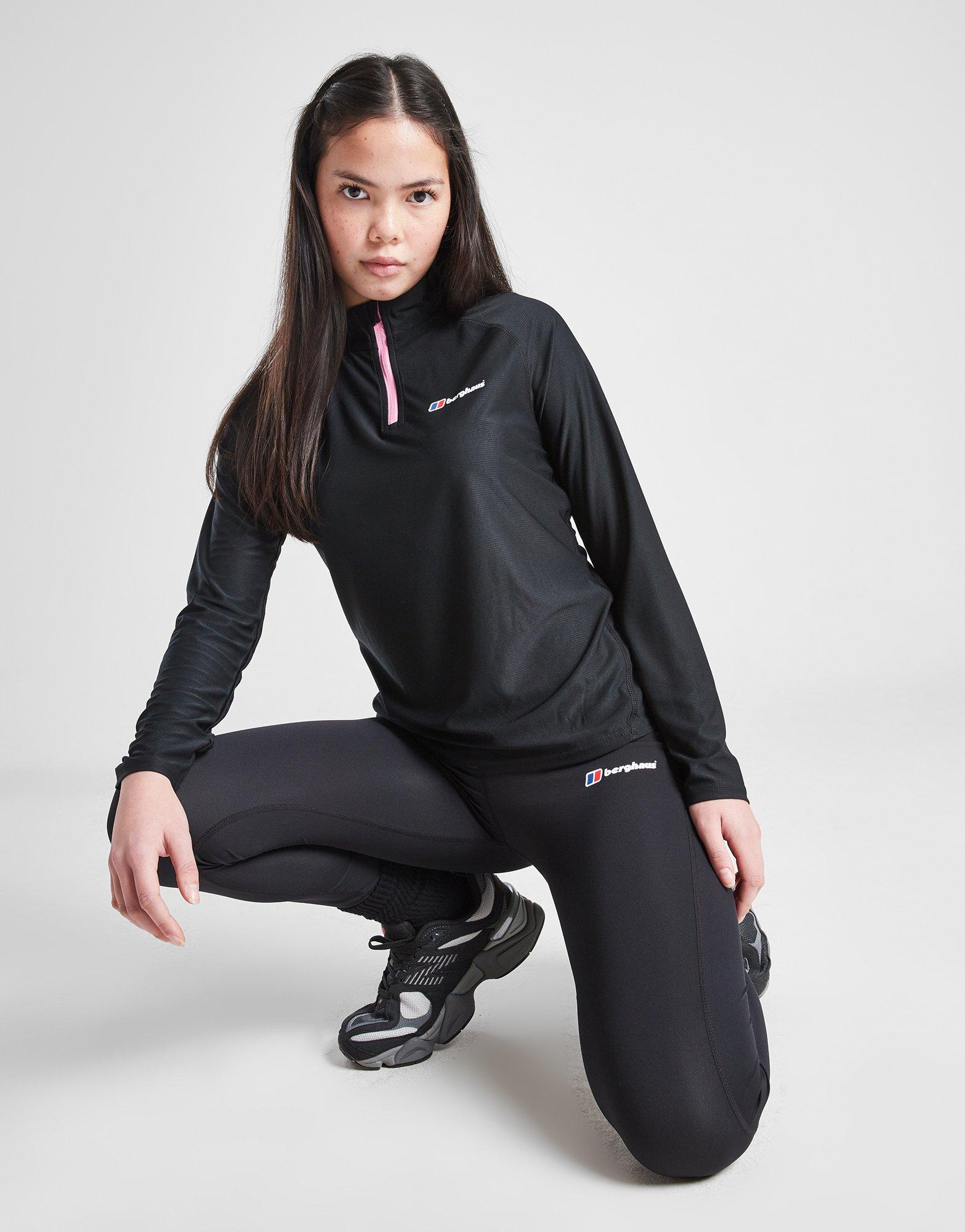 Berghaus Girls' Fitness Stride 1/4 Zip Top Kinder