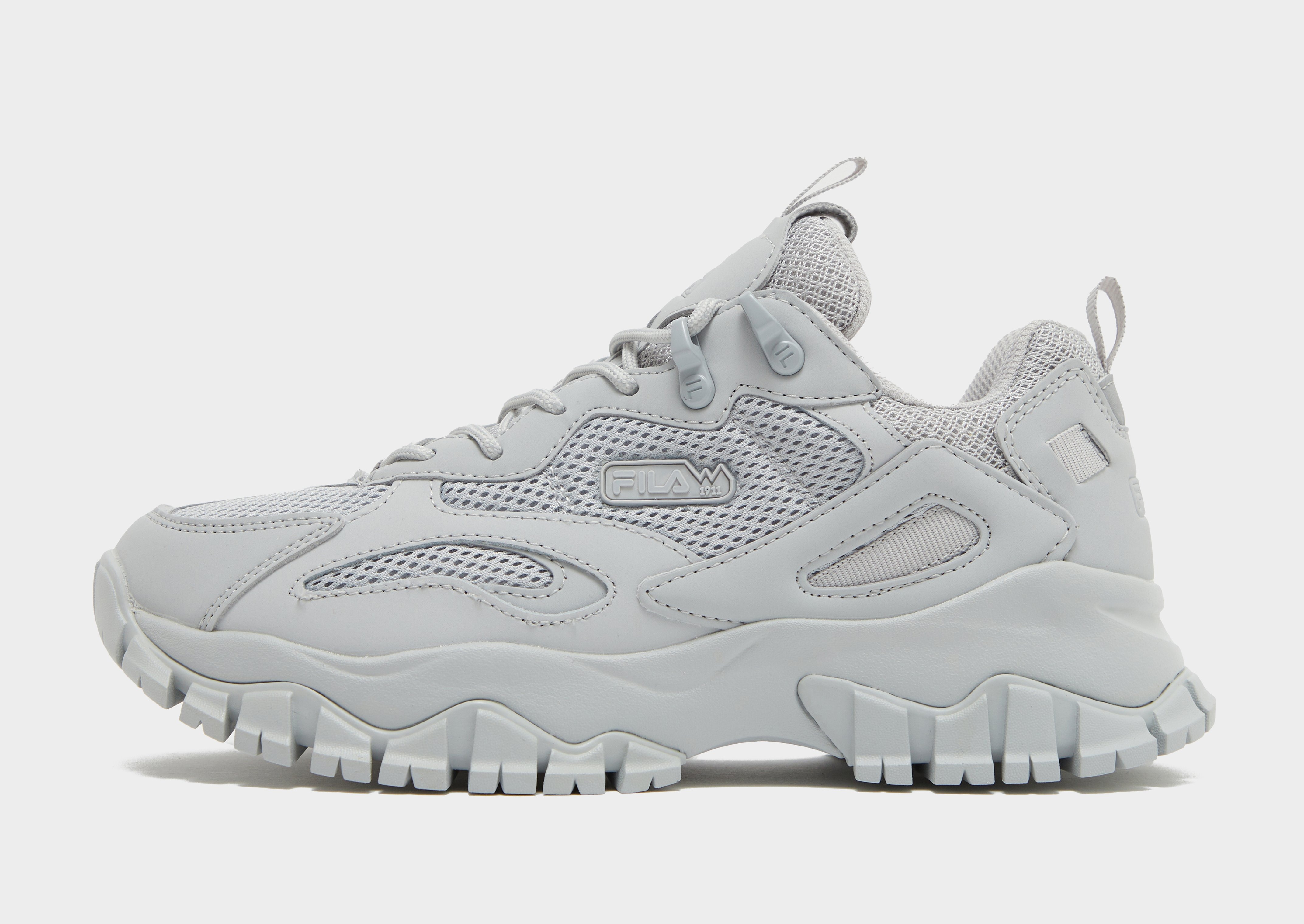 Fila ray white silver online