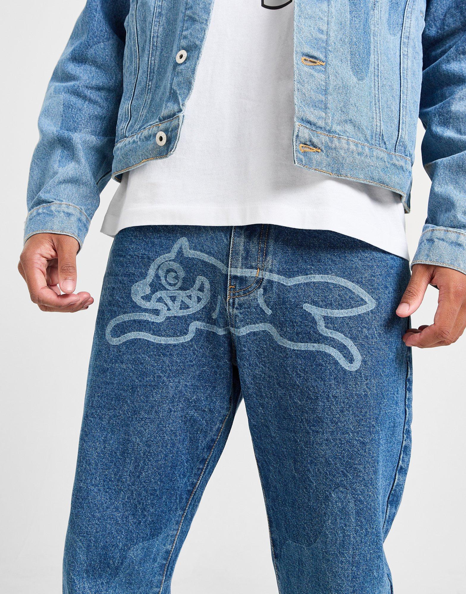 Blue ICECREAM Running Dog Drip Jeans - JD Sports Global Blue ICECREAM Running Dog Drip Jeans - JD Sports Global