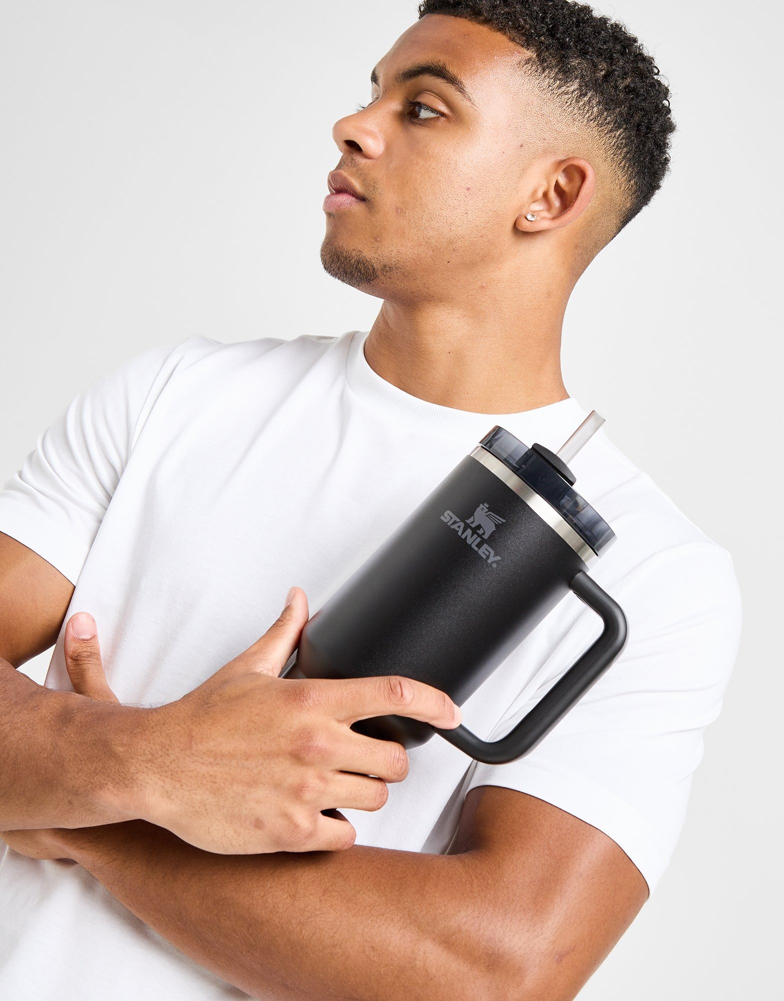 Black Stanley Quencher 1.2L FlowState Tumbler | JD Sports UK 