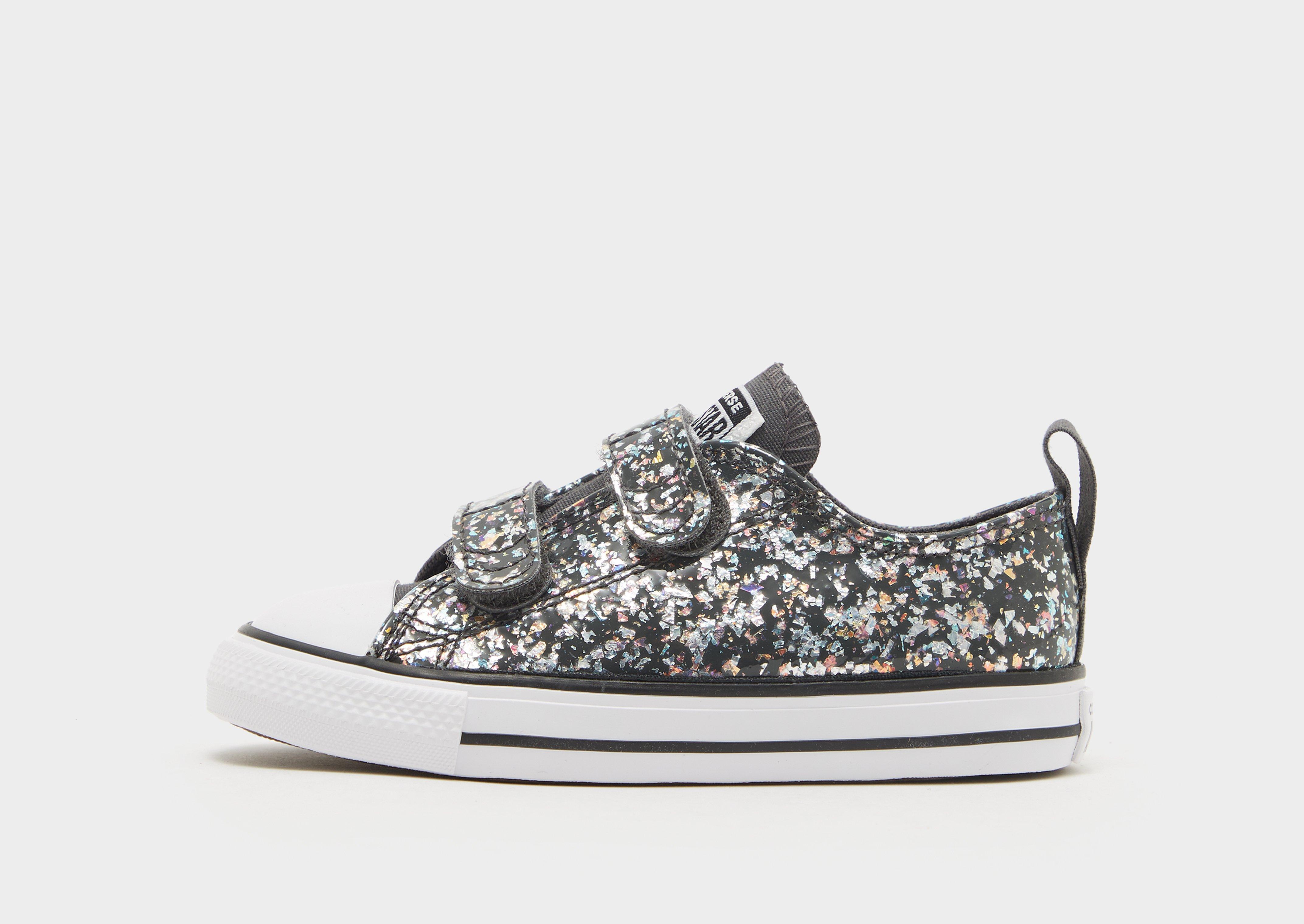 Black Converse Chuck Taylor All Star Glitter Easy On Infant JD Sports Global