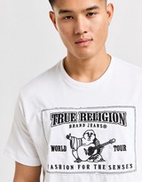 True Religion T-shirt Applique Homme