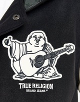 True Religion 2 Tone Varsity Jacket