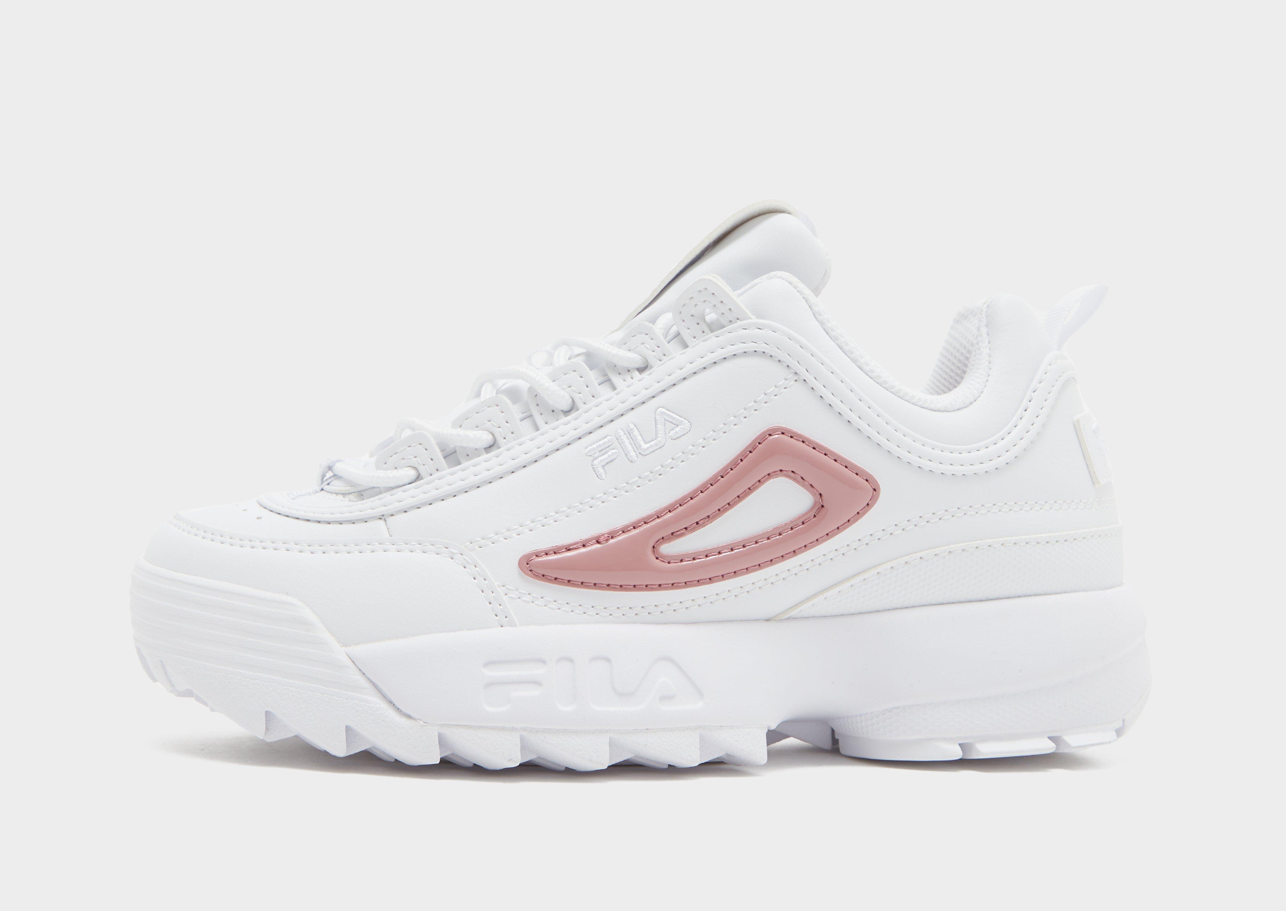 Fila disruptor rosa on sale