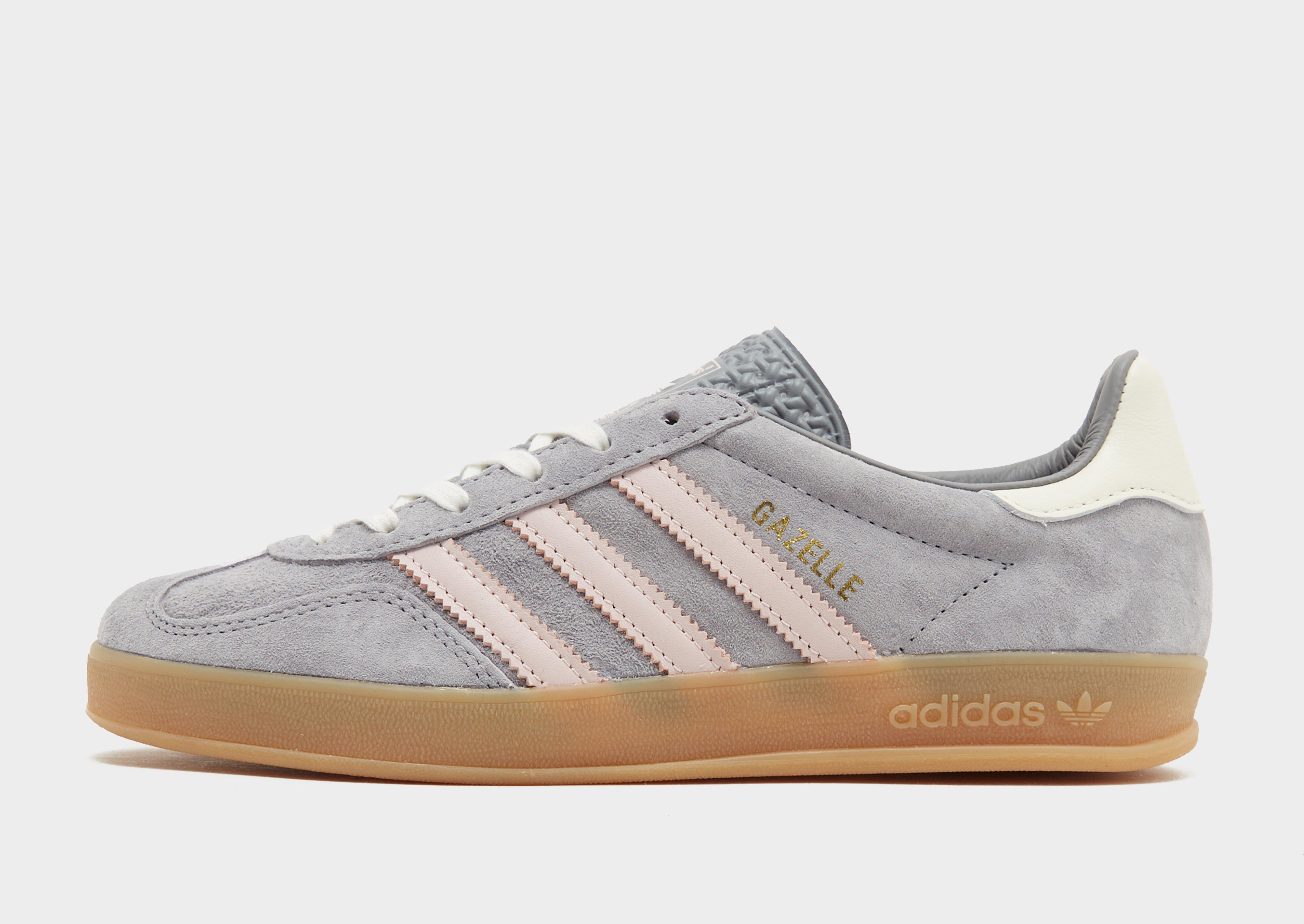 Adidas gazelle women grey on sale