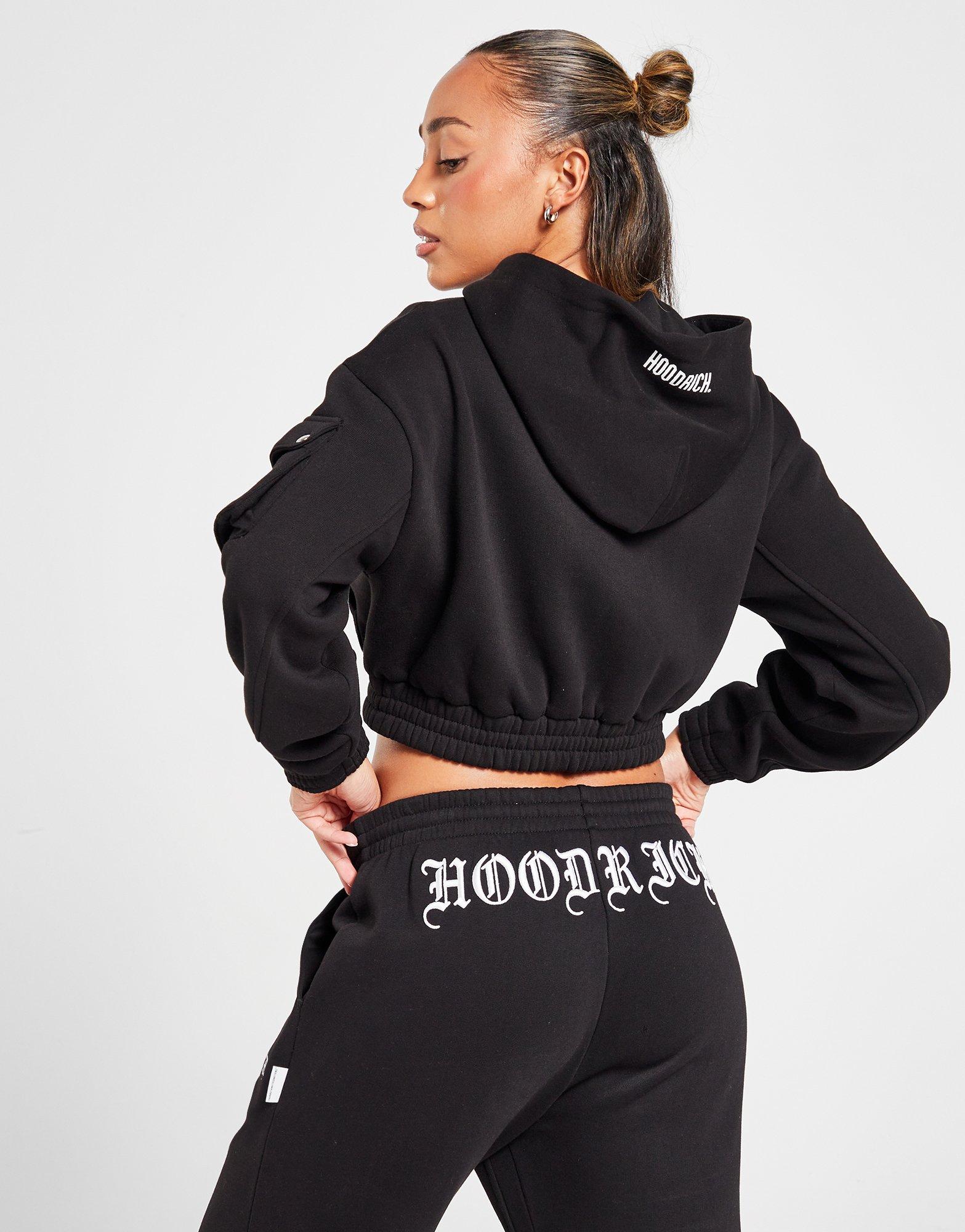 Hoodrich Dusk Crop Full Zip Hoodie