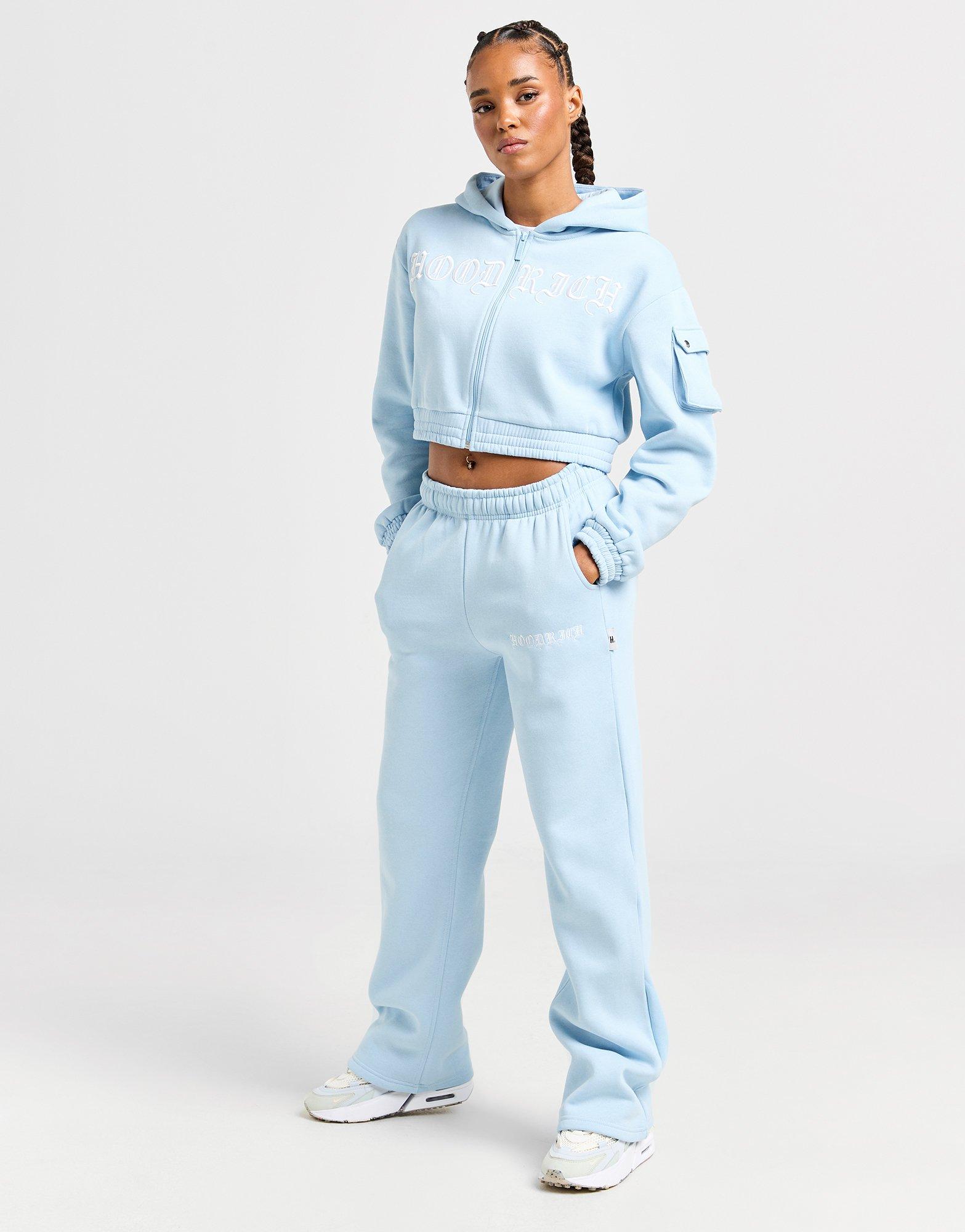 Hoodrich Dusk Crop Full Zip Hoodie