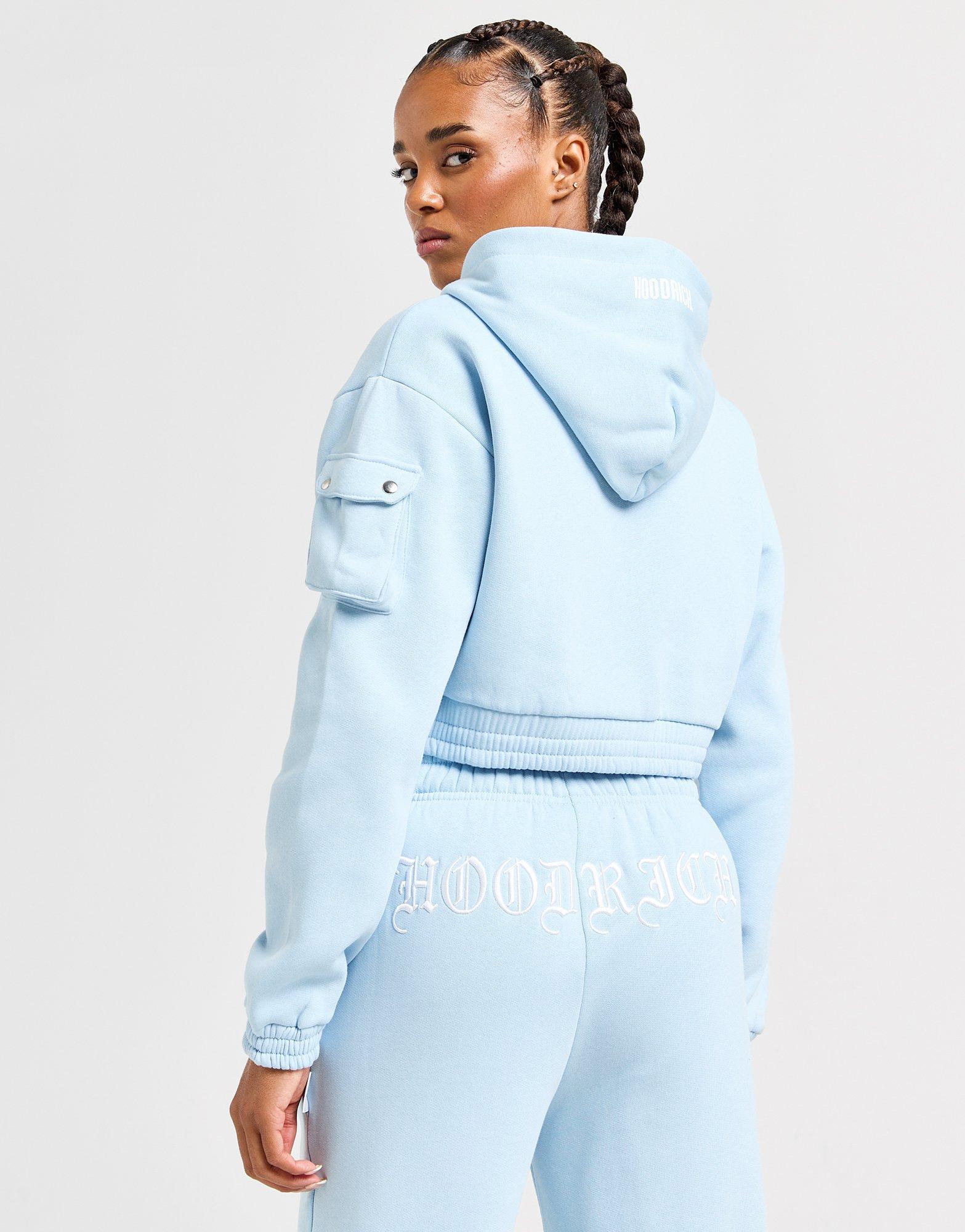 Hoodrich Felpa con Cappuccio Dusk Crop