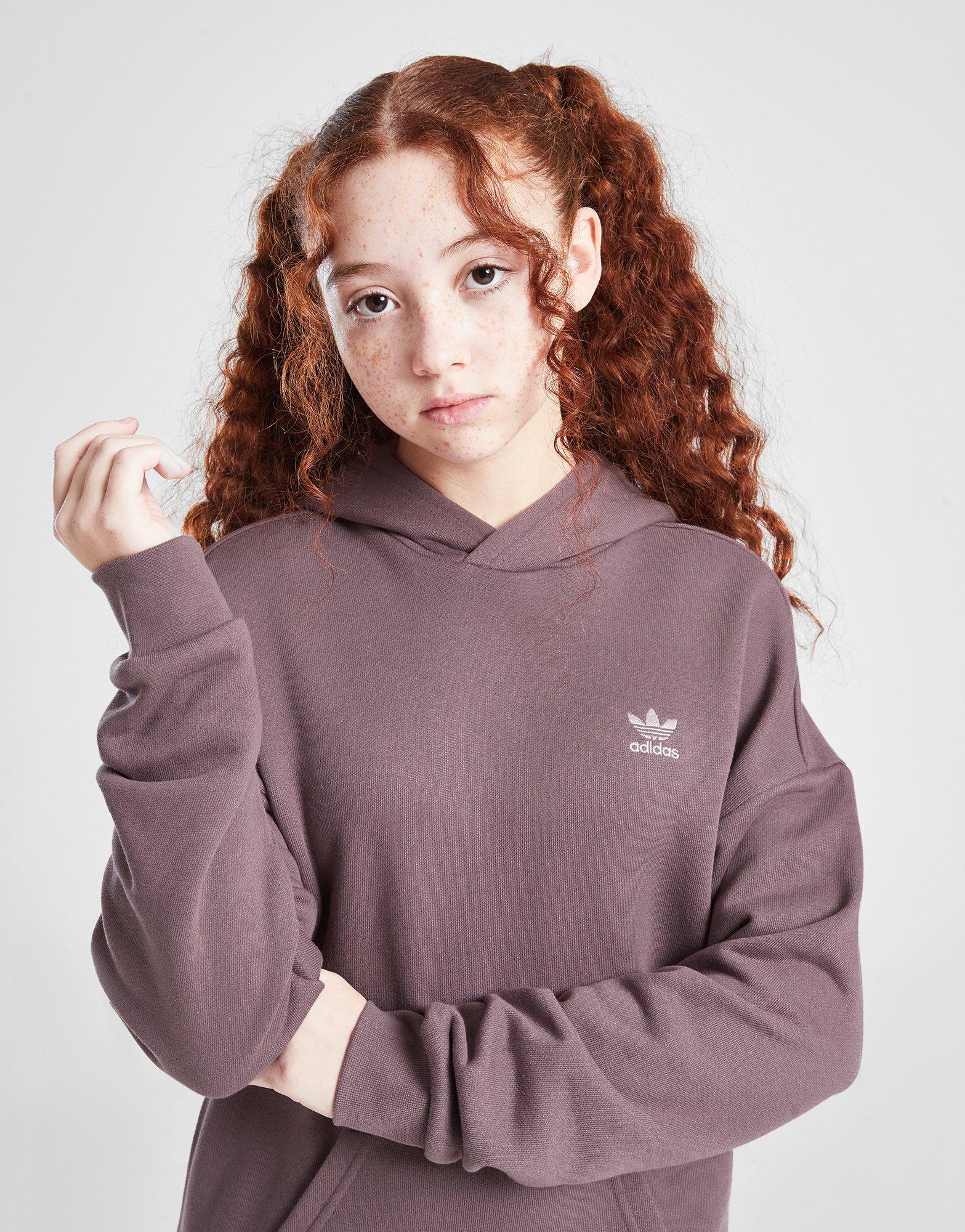 adidas Originals Camisola com Capuz Girls' Boyfriend Essential Trefoil