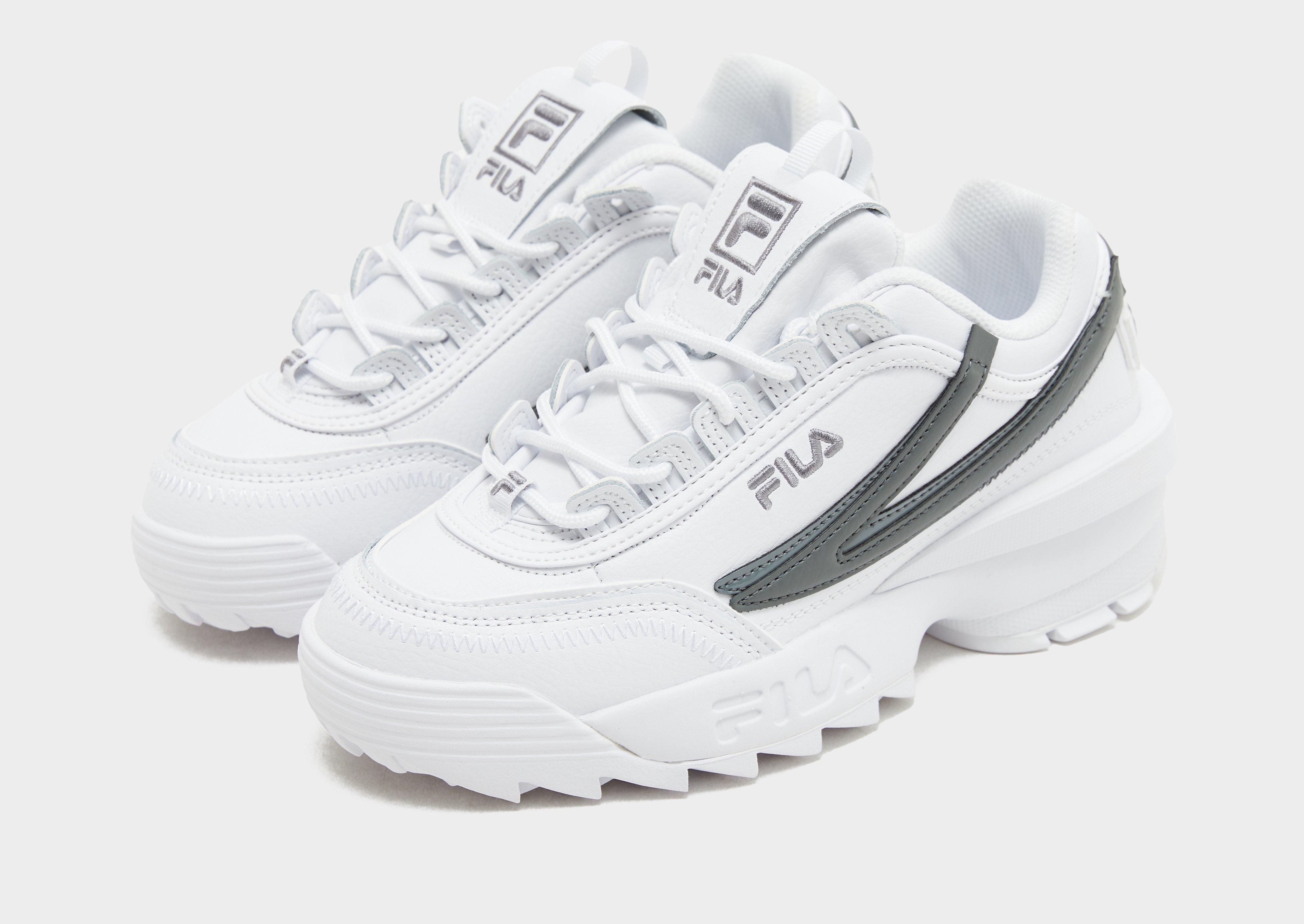 Fila ladies white sneakers online