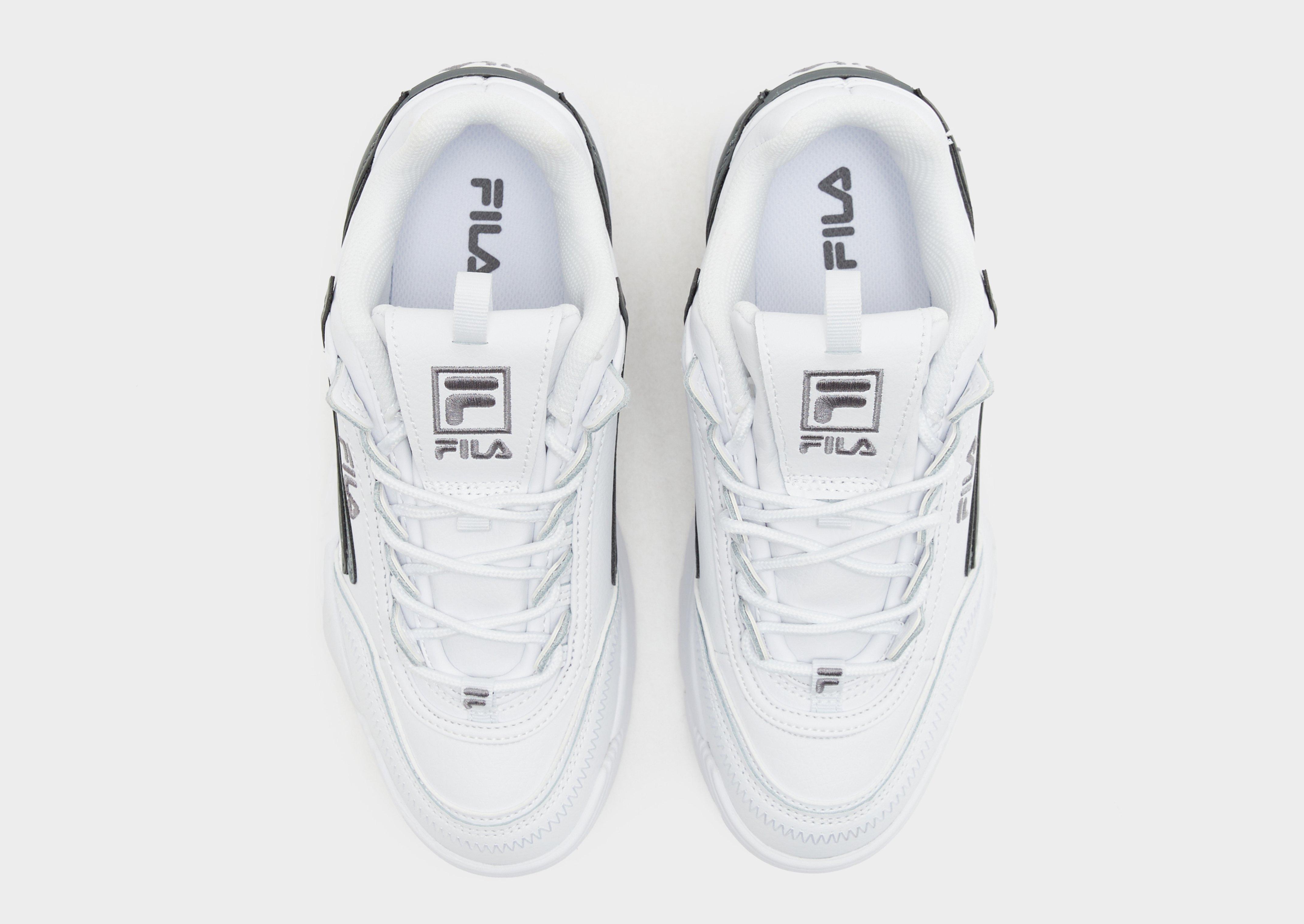 White Fila Disruptor II Women s JD Sports Ireland