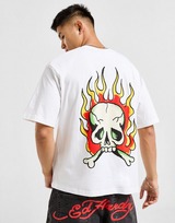 Ed Hardy T-shirt Skull Back Homme