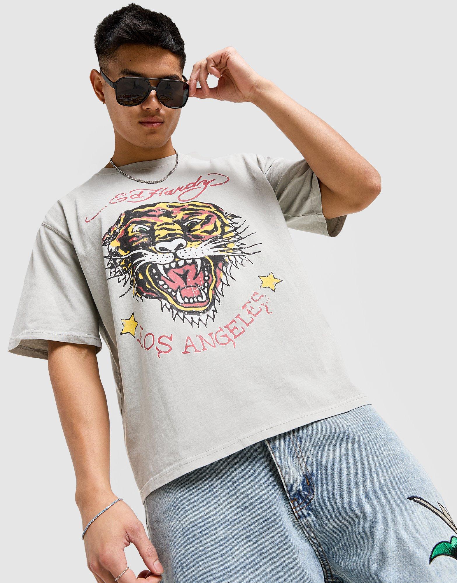 ed hardy graphic t shirts