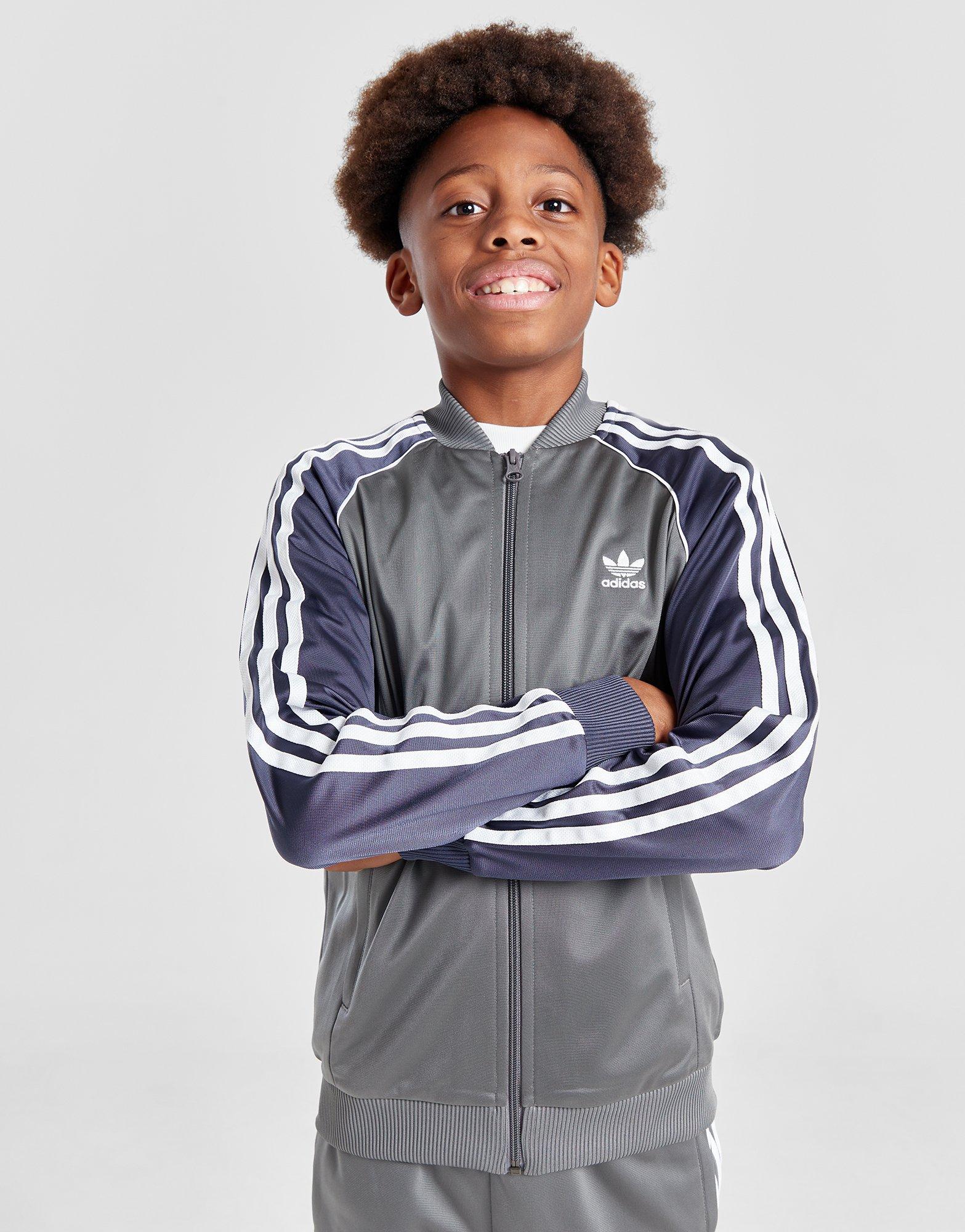新品SST TRACK TOP adidas Originals 希少な3XL adidas Originals Superstar Blocked Track Top Black/Vivid Red