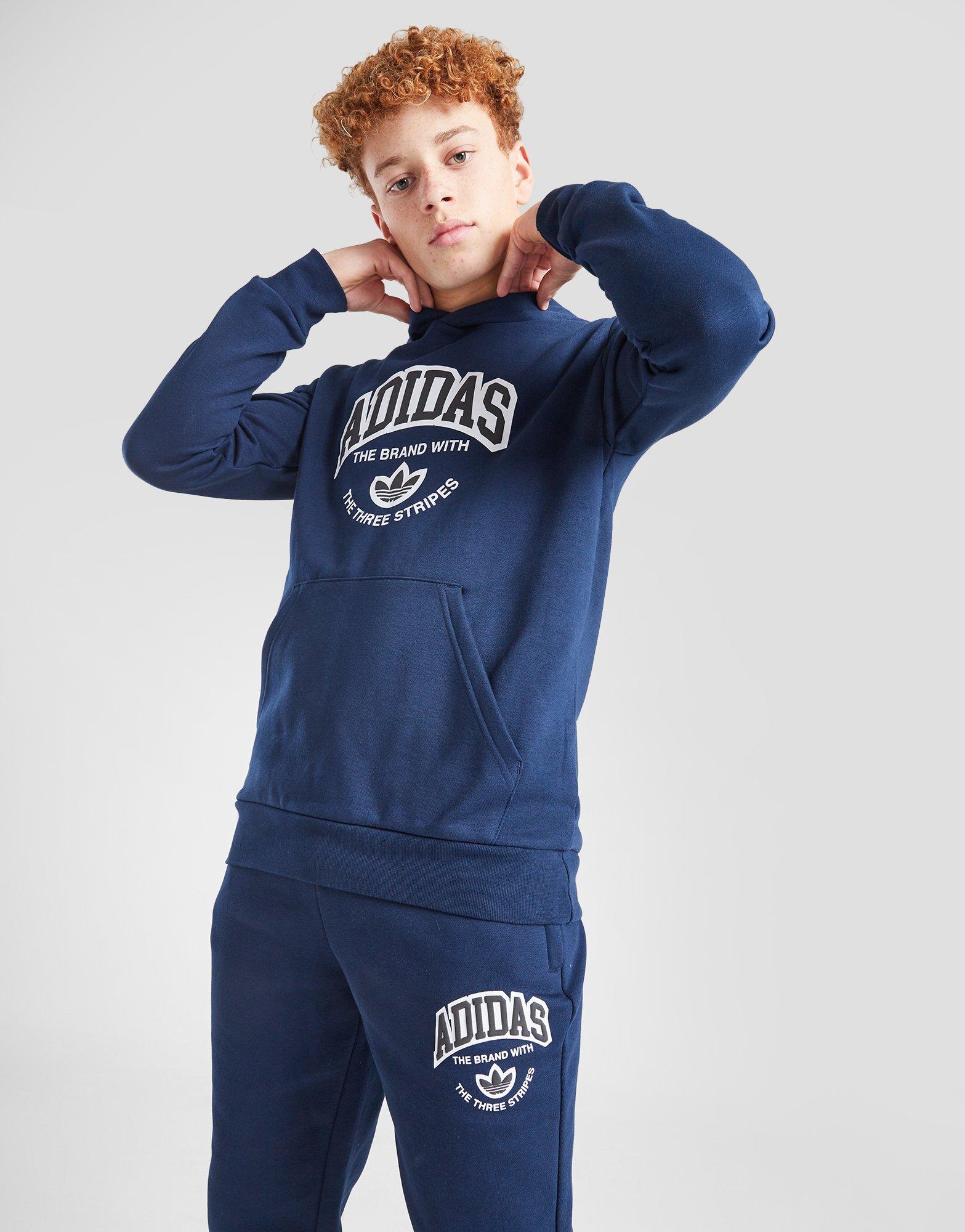 adidas Originals Varsity Overhead Hoodie Junior