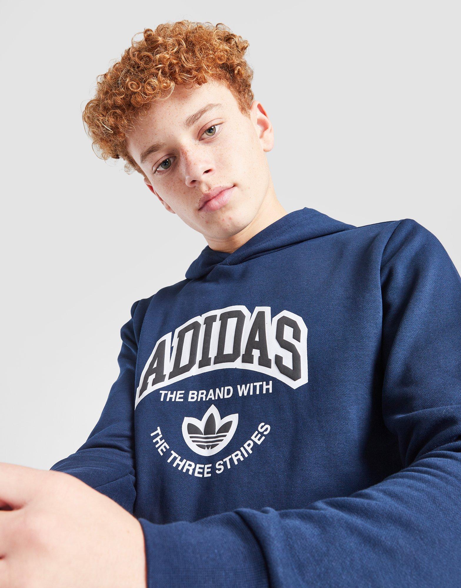 adidas Originals Varsity Overhead Hoodie Junior