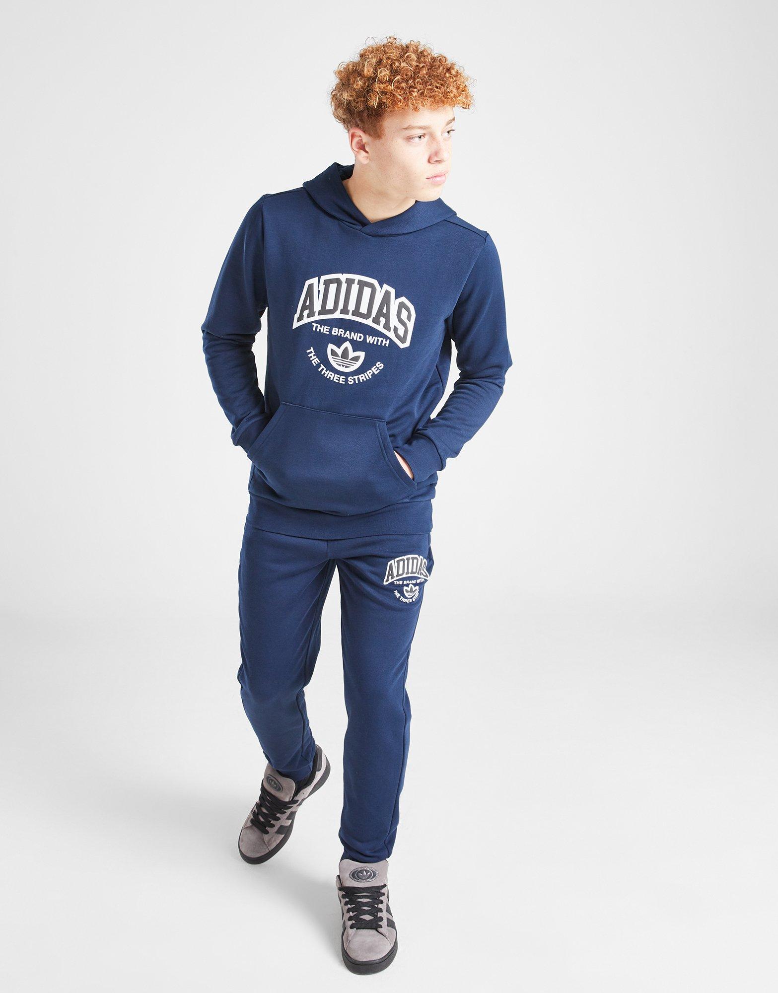 adidas Originals Varsity Overhead Hoodie Junior