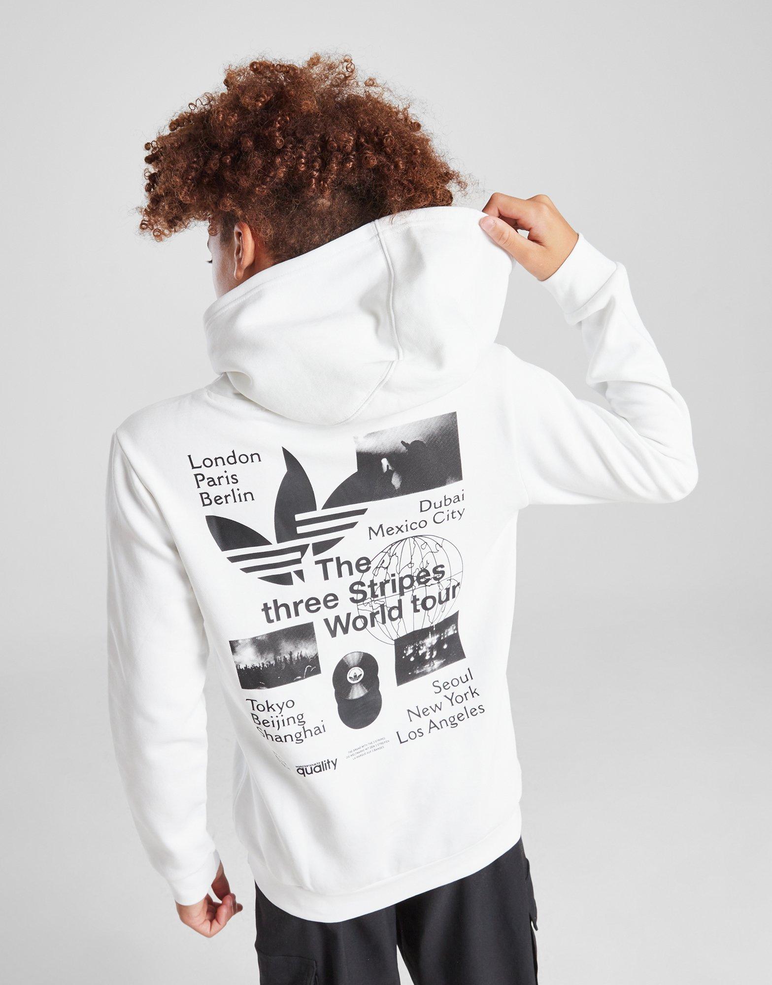 adidas Originals World Tour Overhead Hoodie Junior