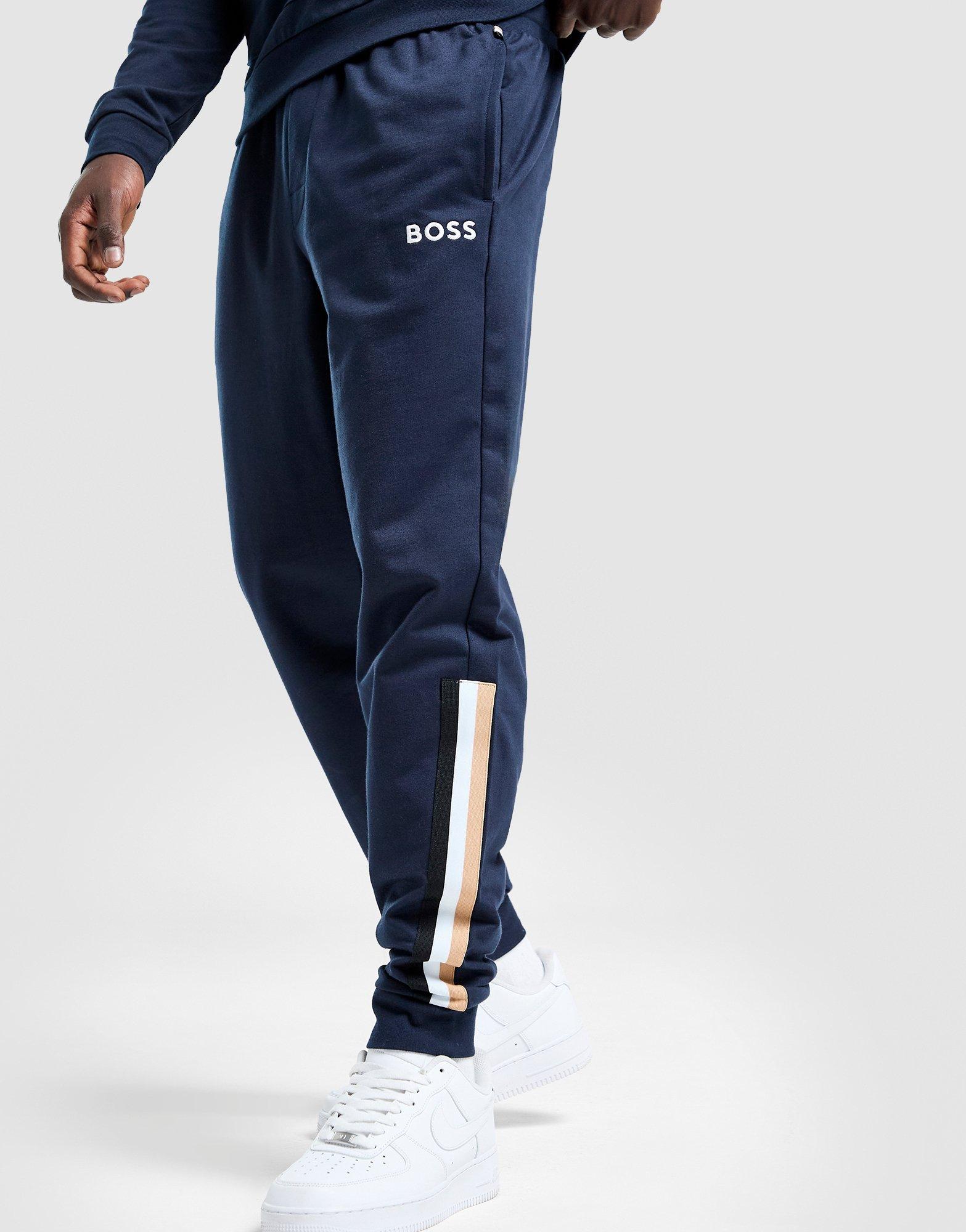 BOSS Iconic Tape Hooded Tracksuit