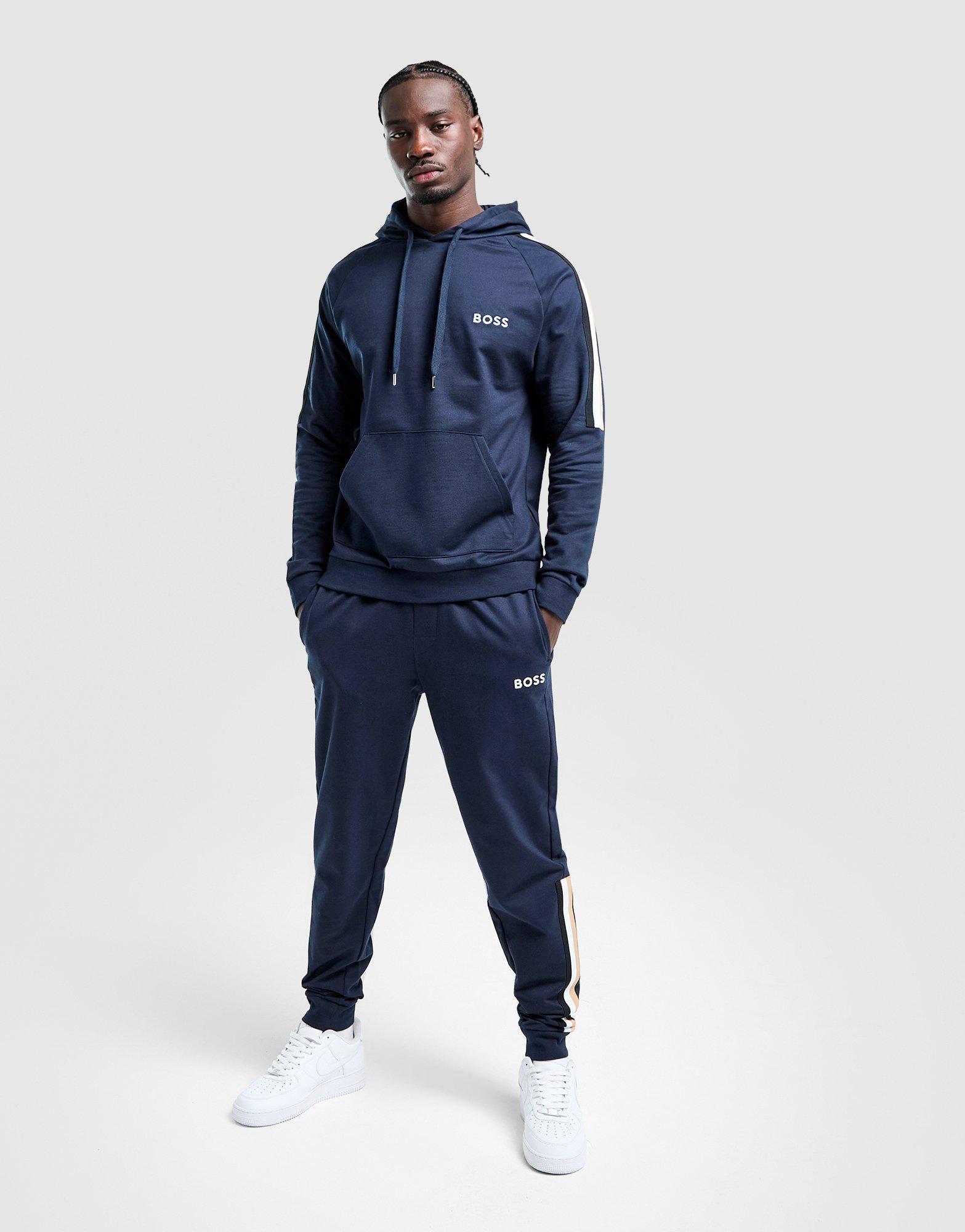 BOSS Iconic Tape Hooded Tracksuit