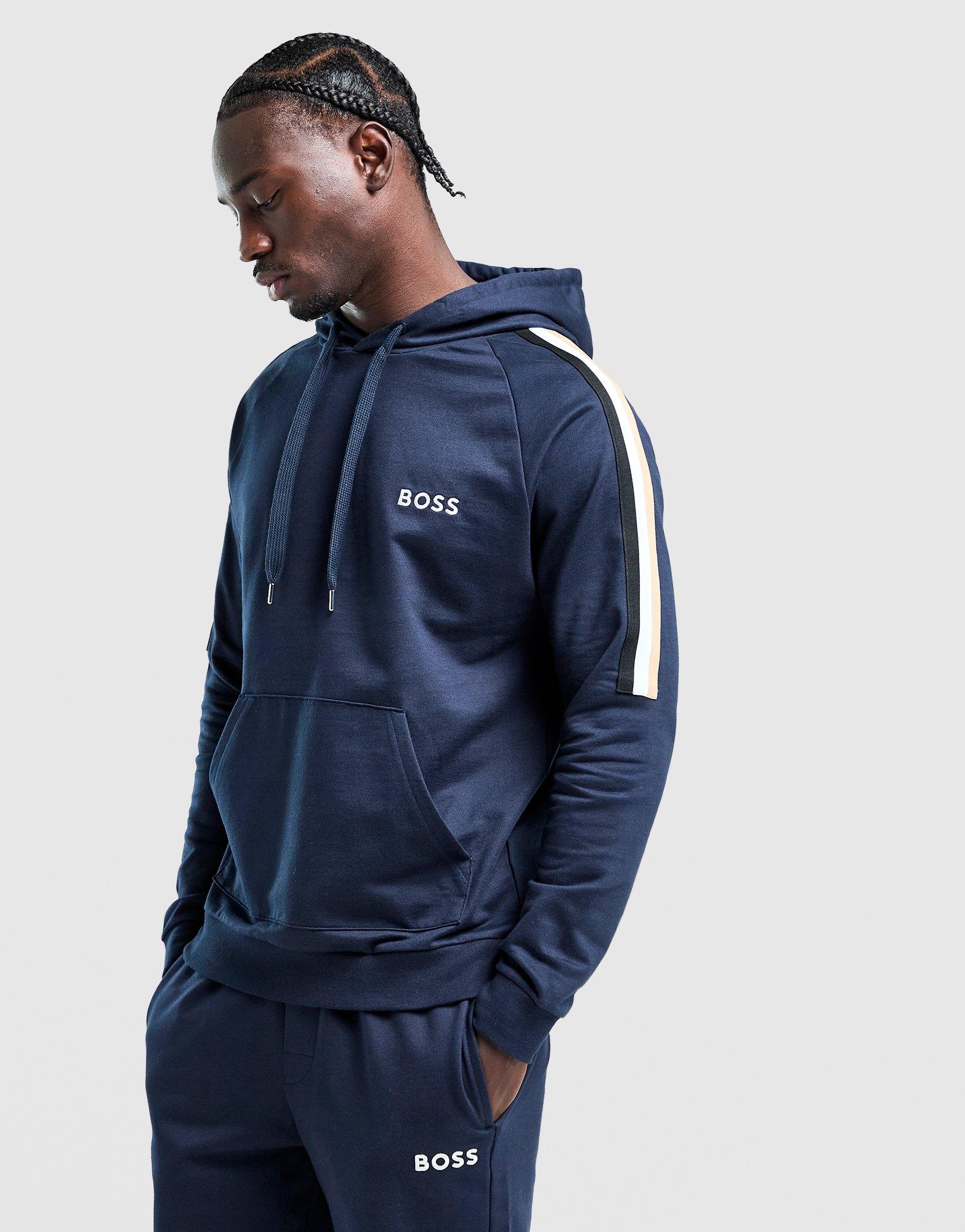 BOSS Iconic Tape Hooded Tracksuit