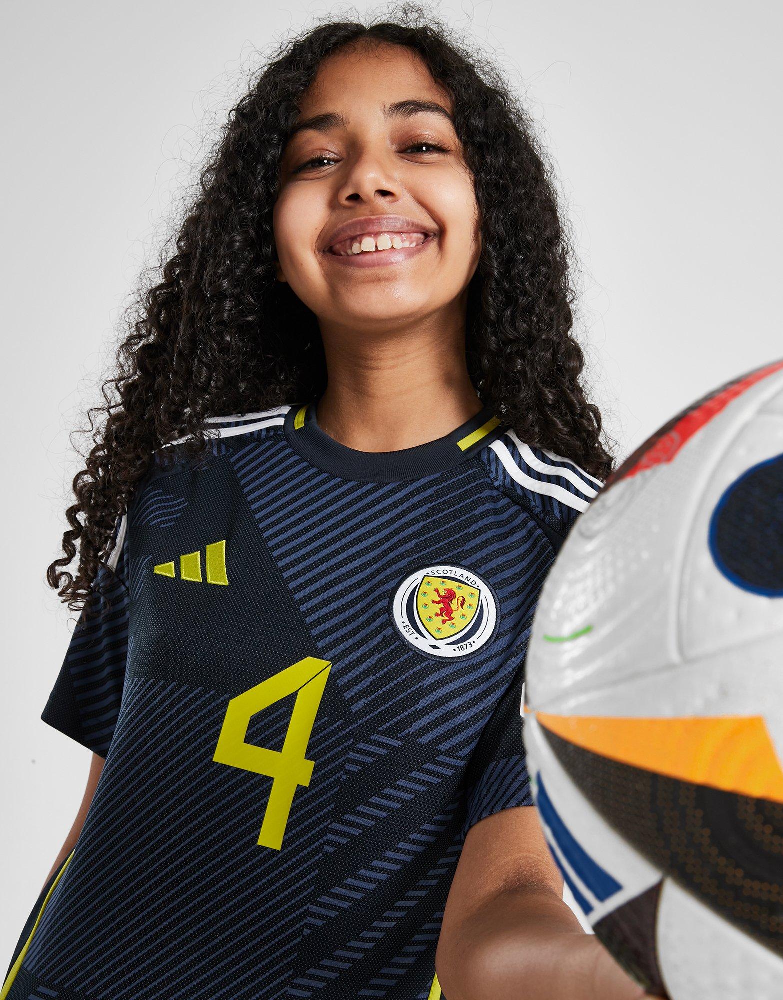 adidas Scotland 2024/25 McTominay #4 Home Shirt Junior