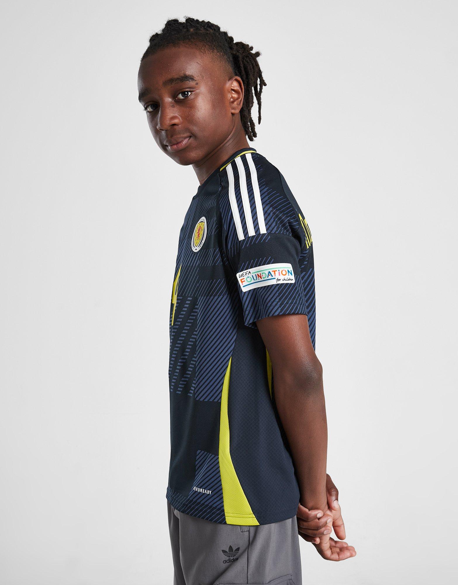adidas Scotland 2024/25 McTominay #4 Home Shirt Junior