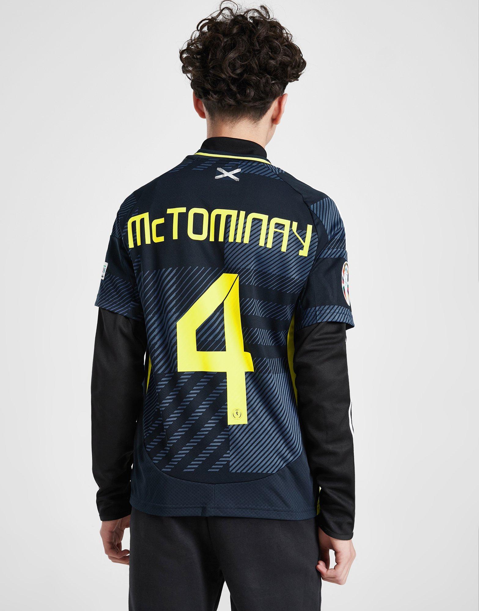 adidas Scotland 2024/25 McTominay #4 Home Shirt Junior