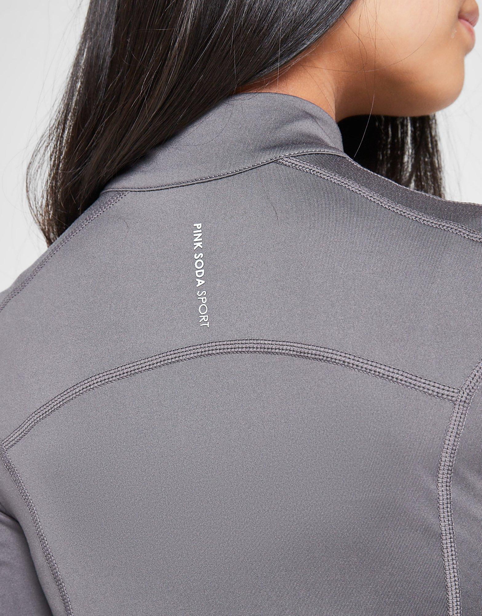 Pink Soda Sport Girls' Fitness Form Full Zip Top Junior